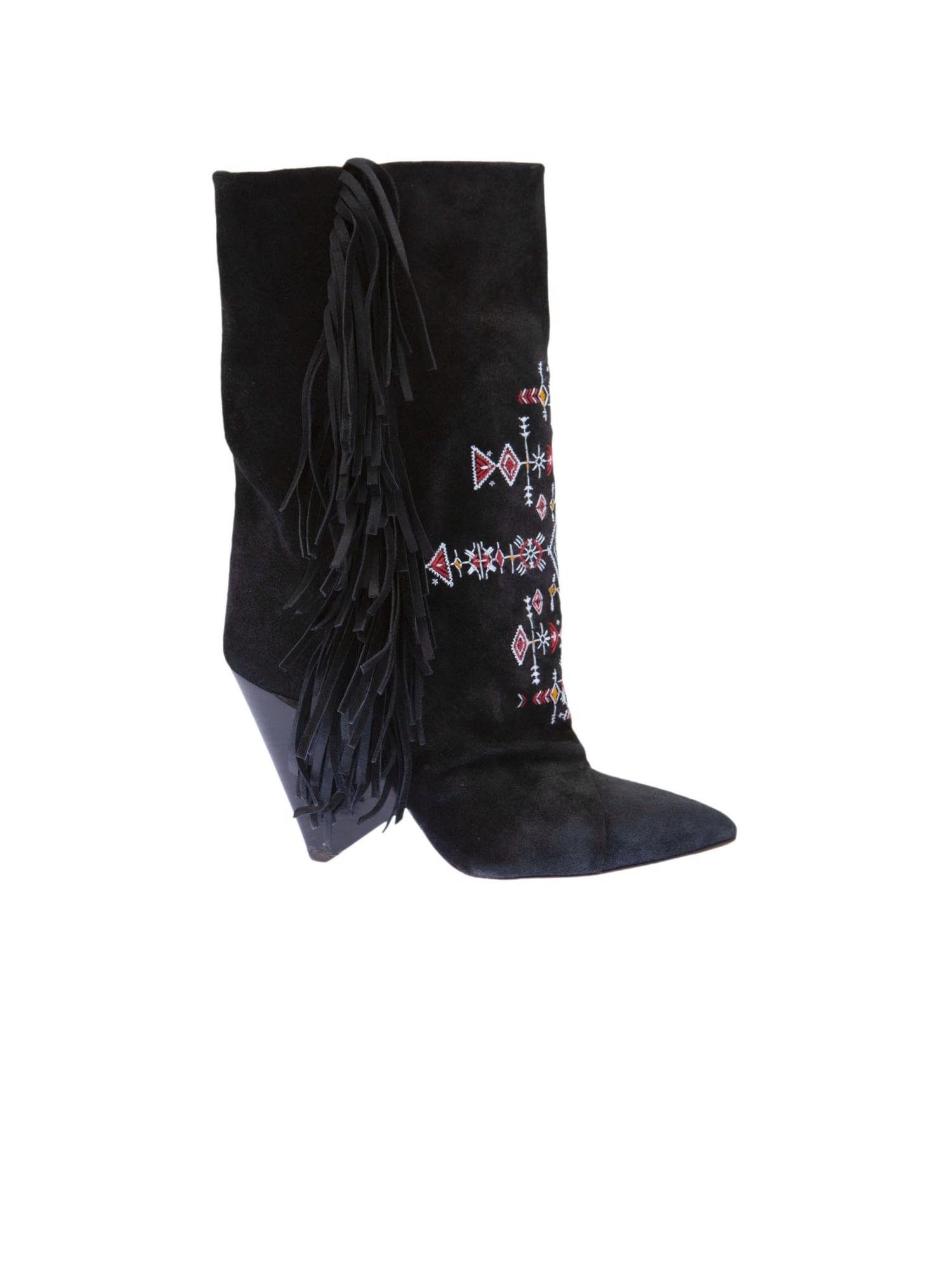 Bayan Siyah ISABEL MARANT ÇİZME