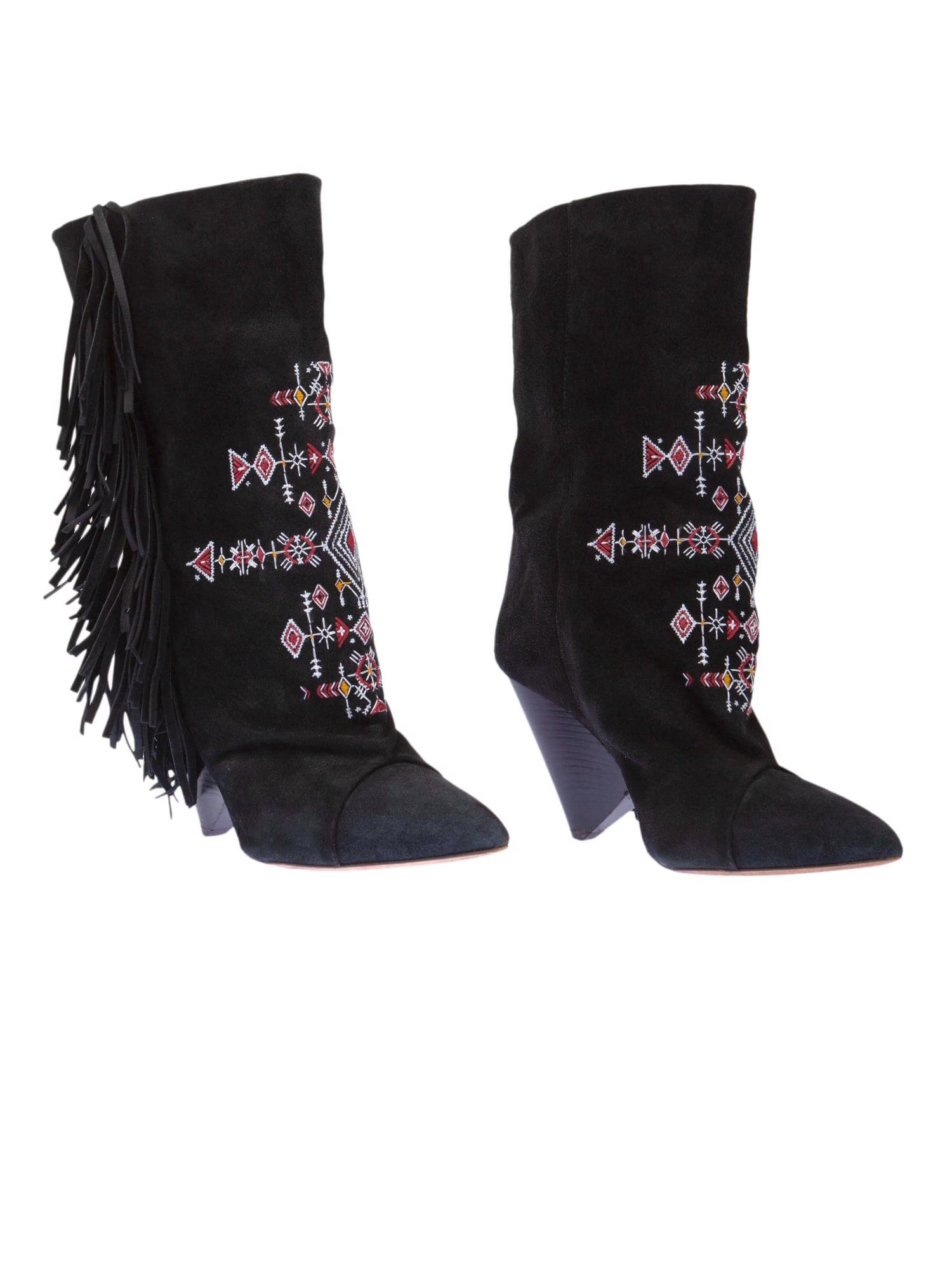 Bayan Siyah ISABEL MARANT ÇİZME