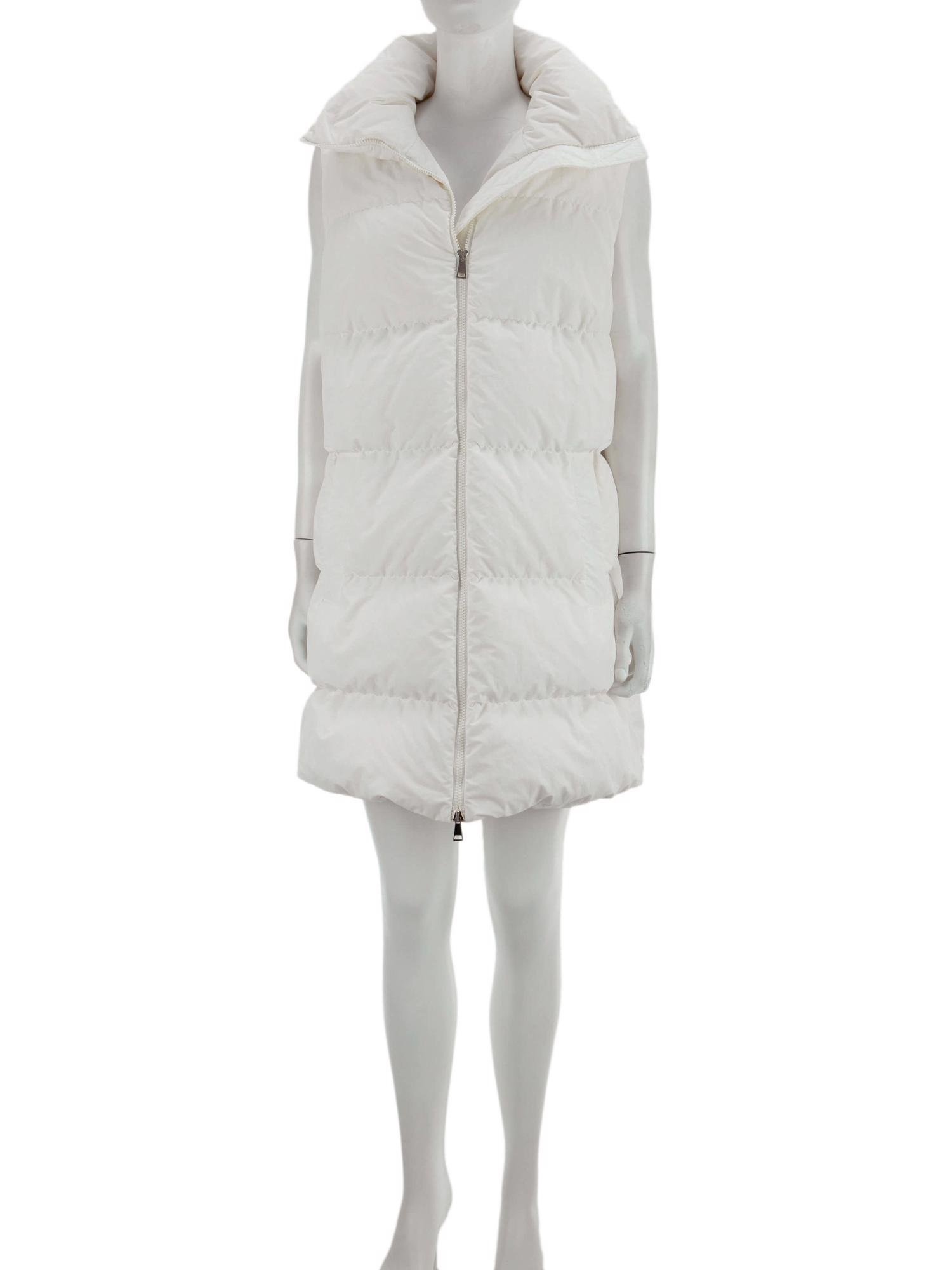 Bayan Beyaz MONCLER YELEK