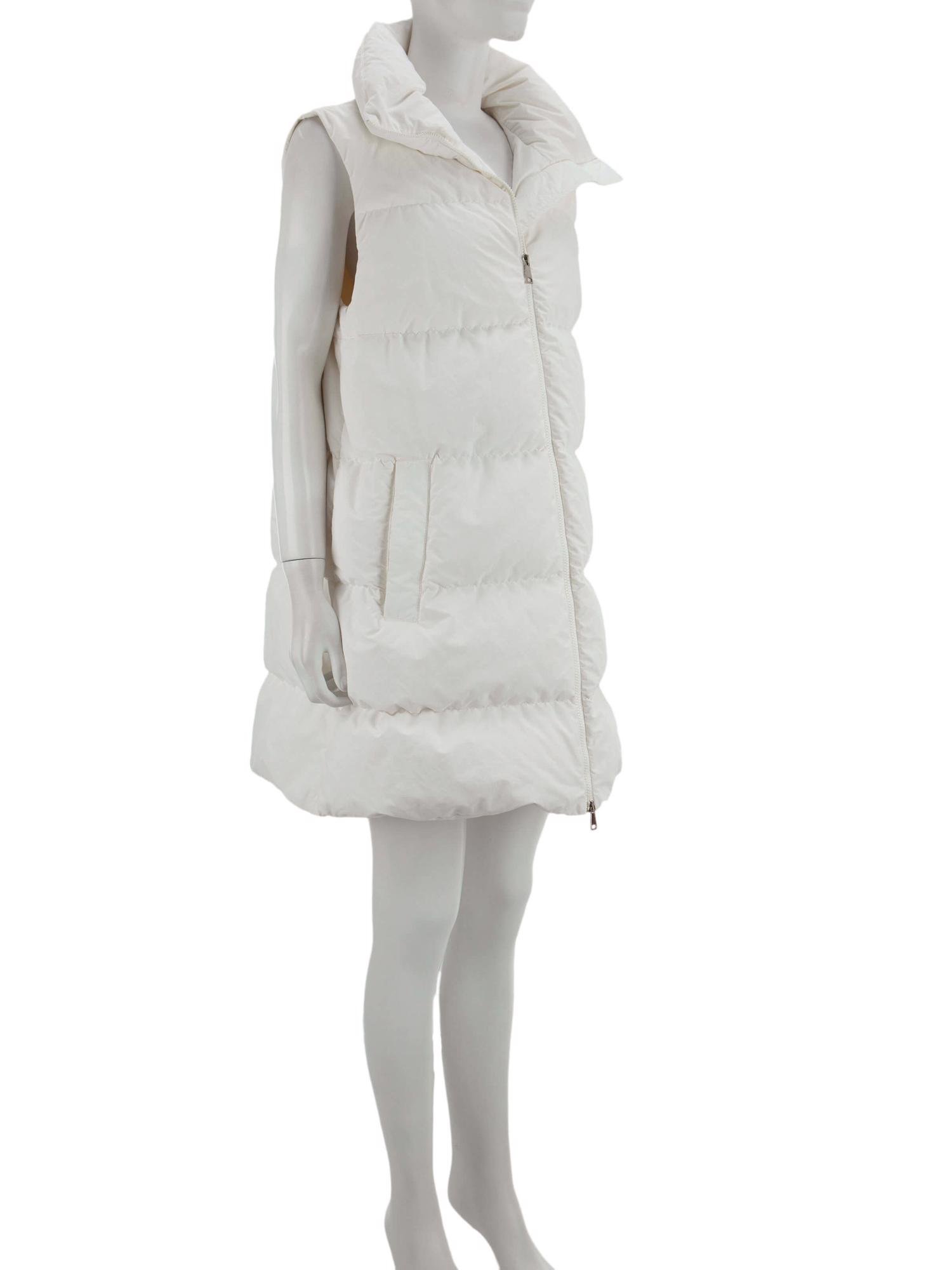 Bayan Beyaz MONCLER YELEK