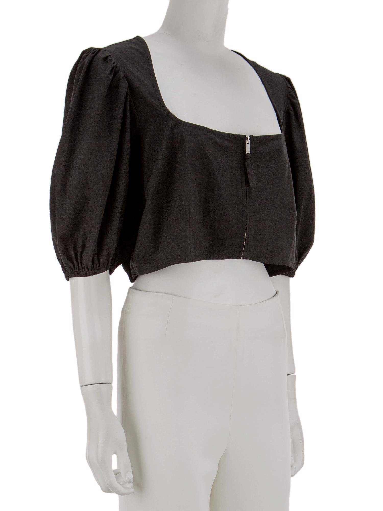 Bayan Siyah GANNI BLUZ