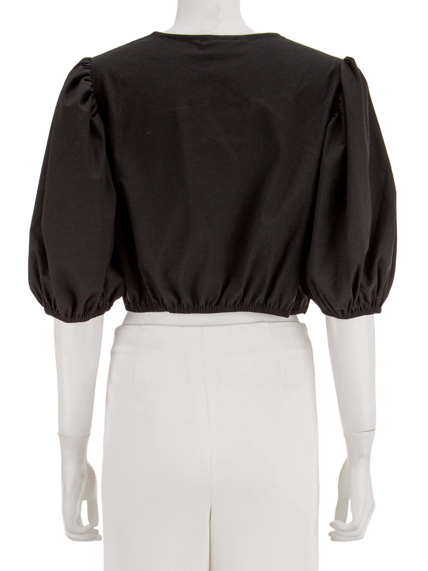 Bayan Siyah GANNI BLUZ