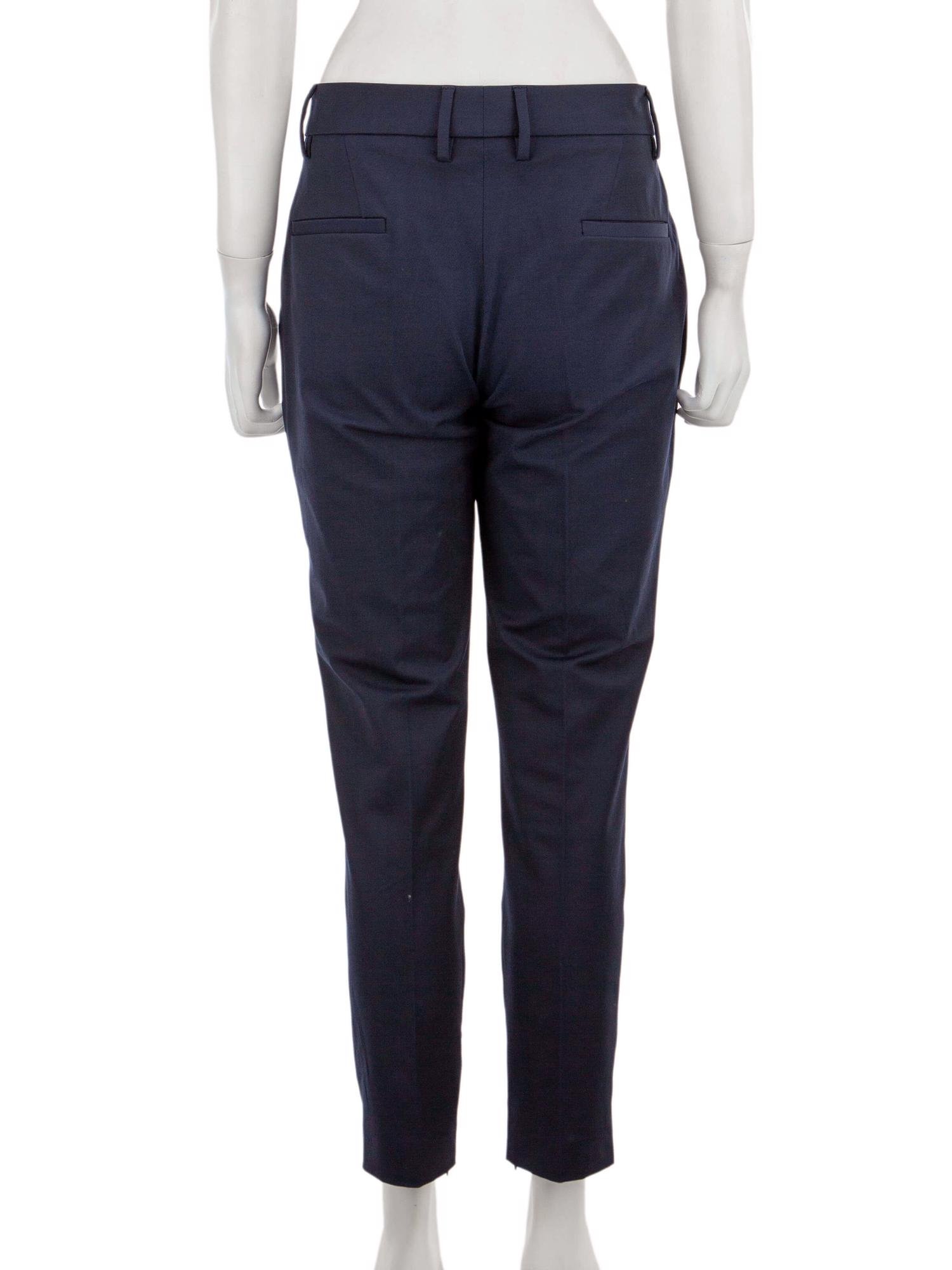 Bayan Lacivert JIL SANDER PANTOLON