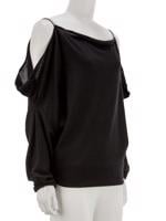 Bayan Siyah EMANUEL UNGARO BLUZ