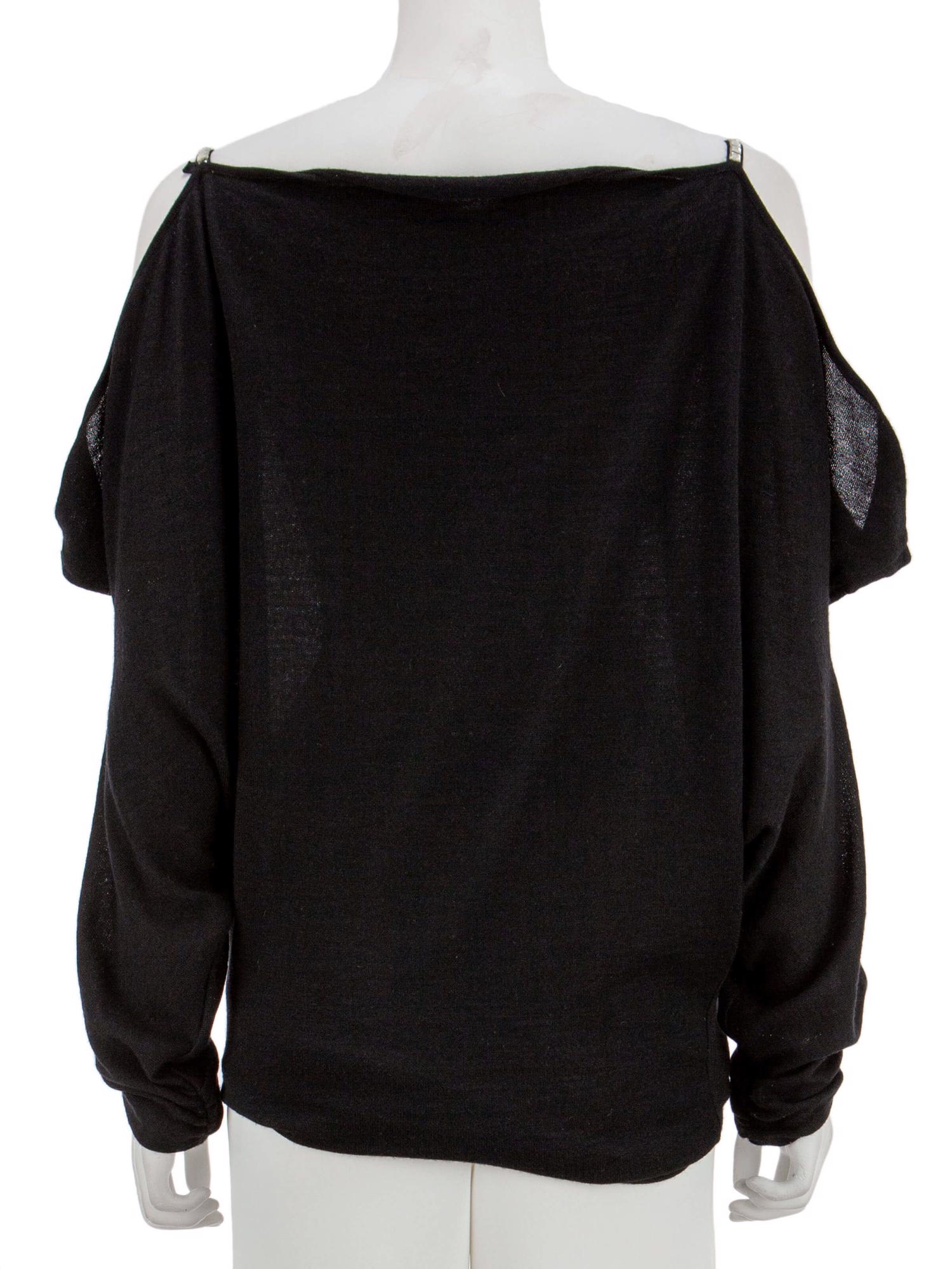 Bayan Siyah EMANUEL UNGARO BLUZ