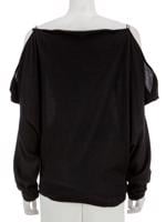 Bayan Siyah EMANUEL UNGARO BLUZ