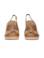 Bayan Altın CHANEL AYAKKABI