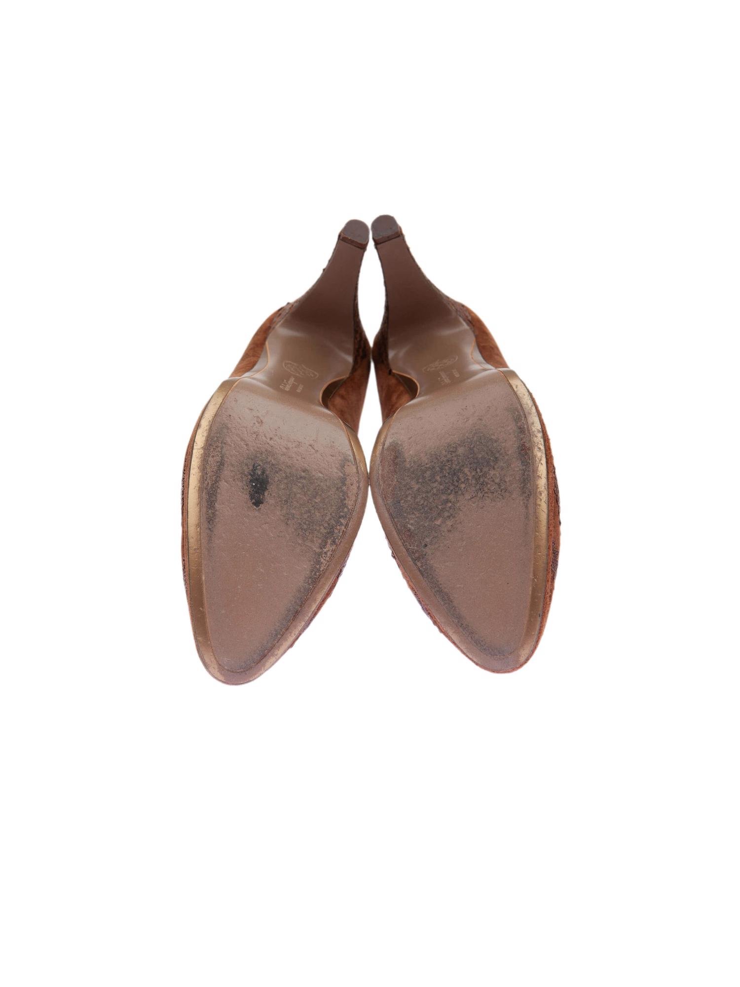 Bayan Kahve SALVATORE FERRAGAMO AYAKKABI