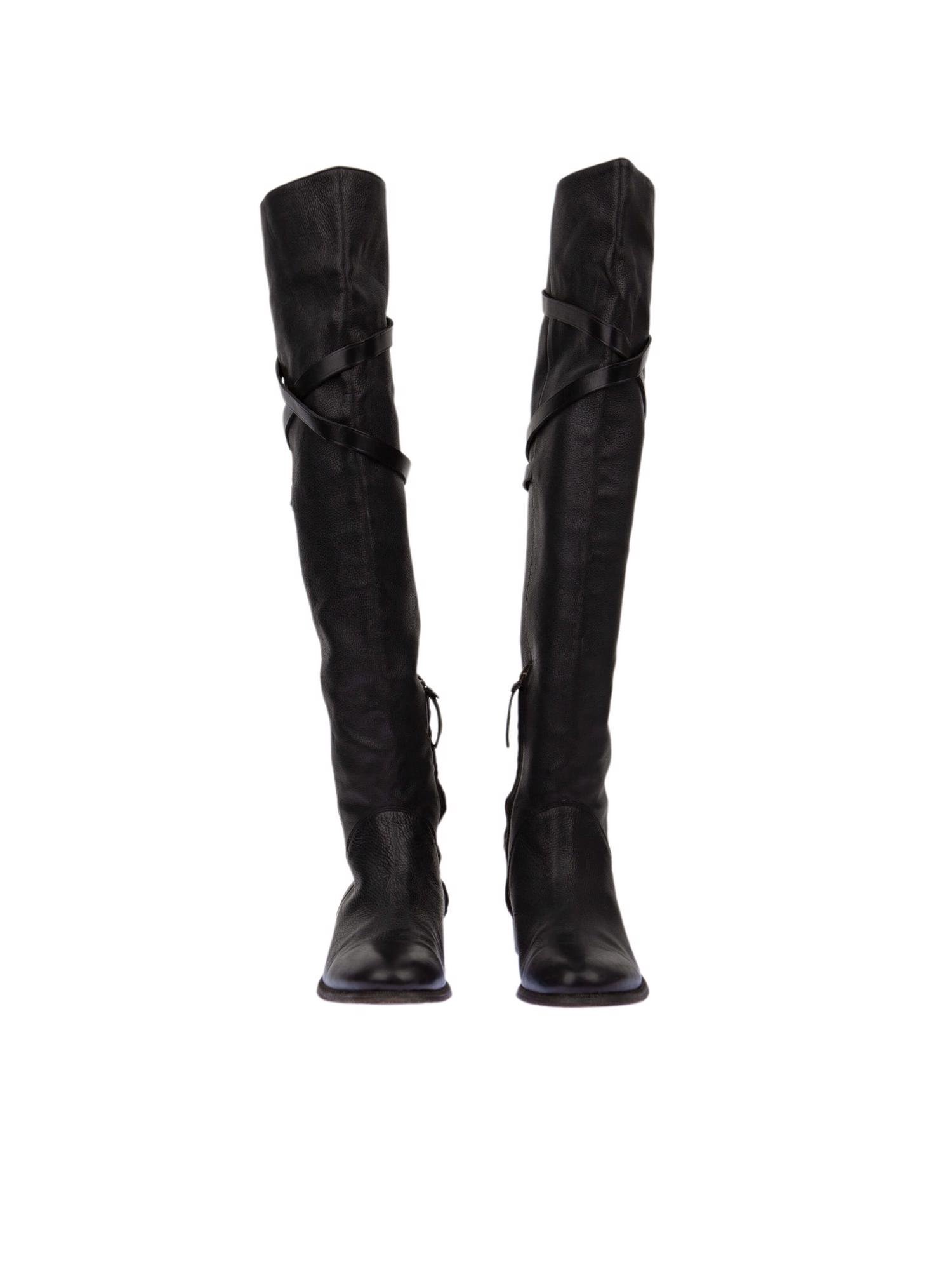 Bayan Siyah BURBERRY ÇİZME