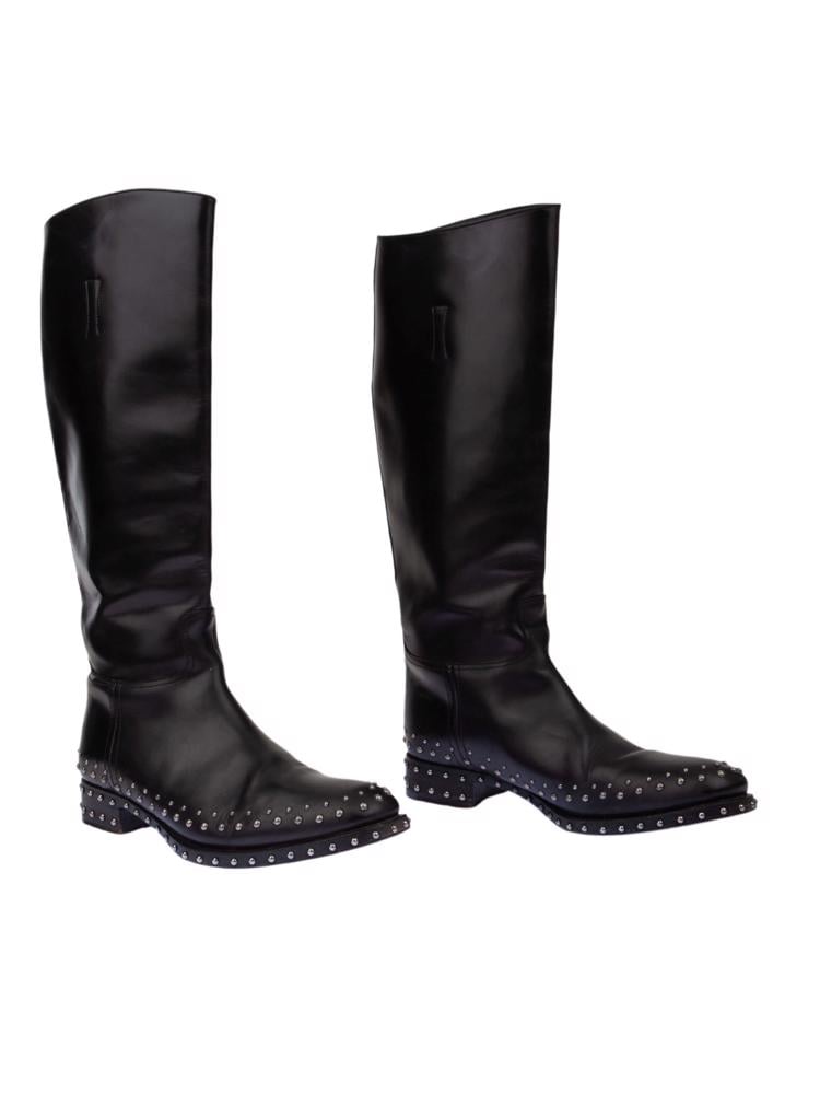 Bayan Siyah PRADA ÇİZME