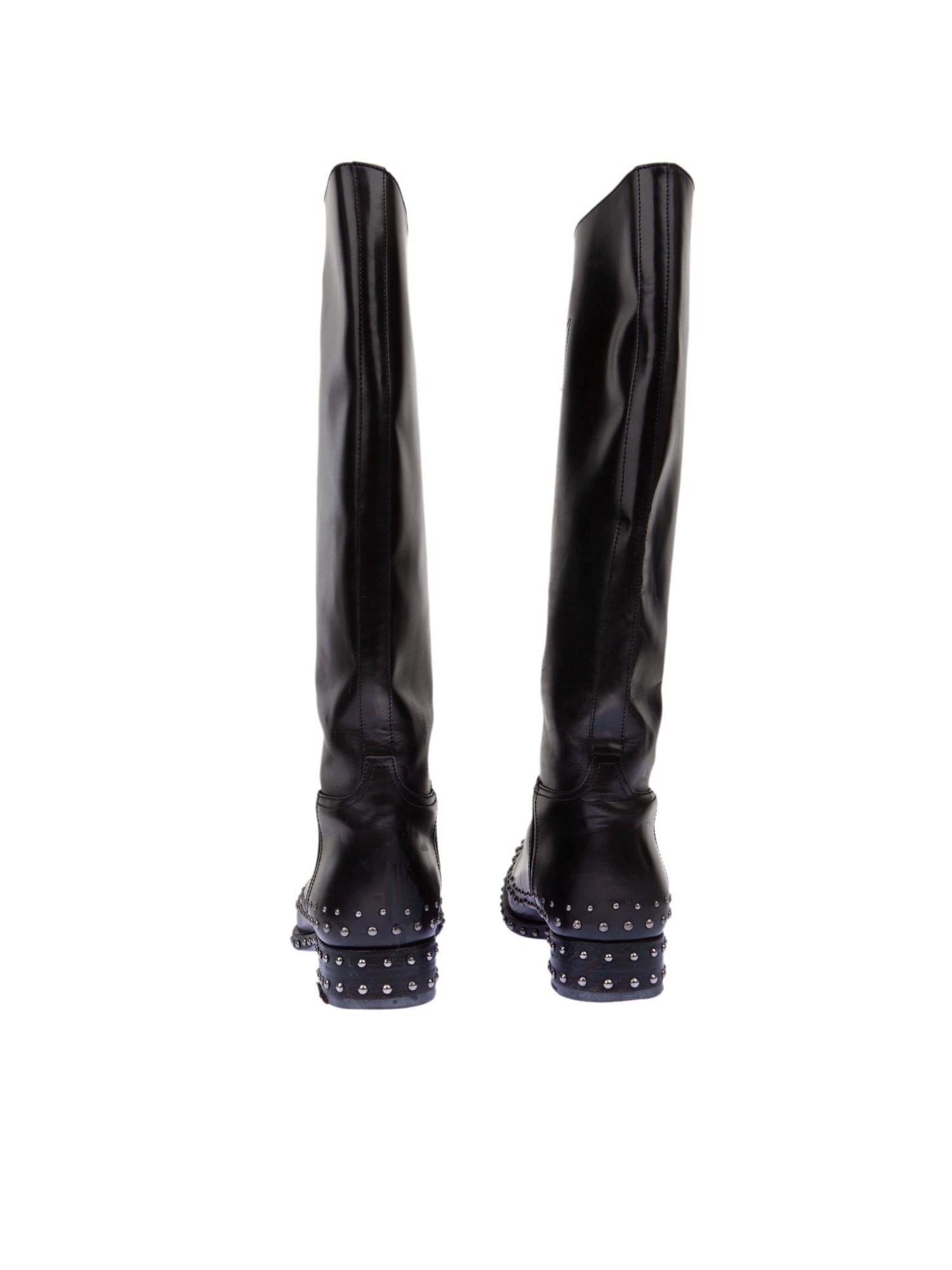 Bayan Siyah PRADA ÇİZME