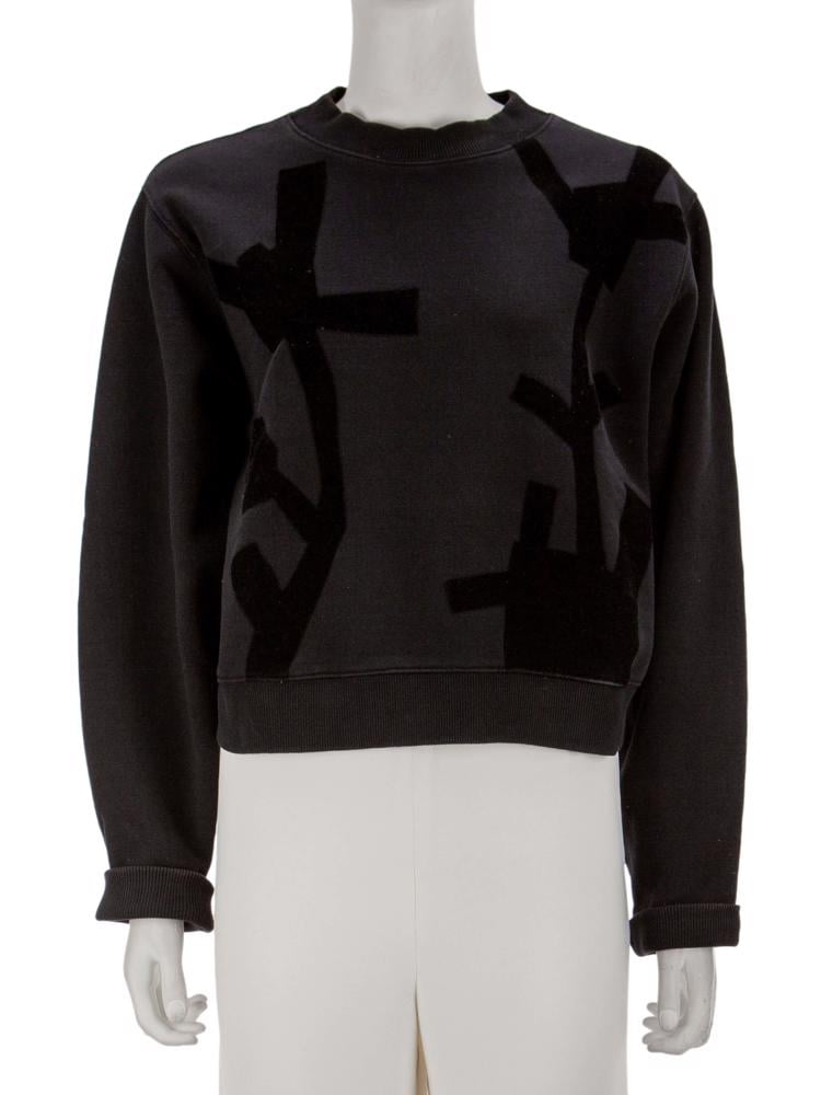 Bayan Siyah ACNE STUDIOS SWEATSHIRT