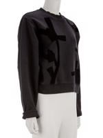 Bayan Siyah ACNE STUDIOS SWEATSHIRT