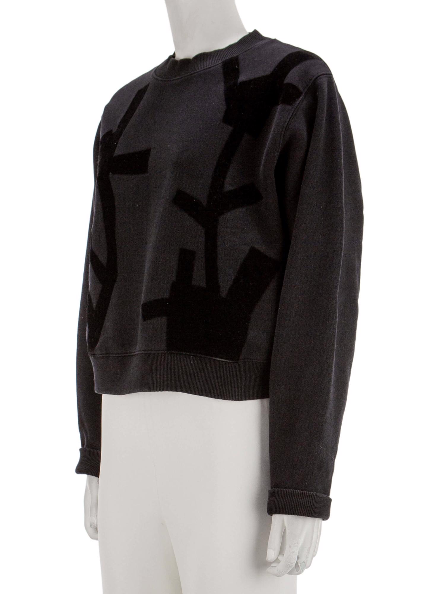Bayan Siyah ACNE STUDIOS SWEATSHIRT