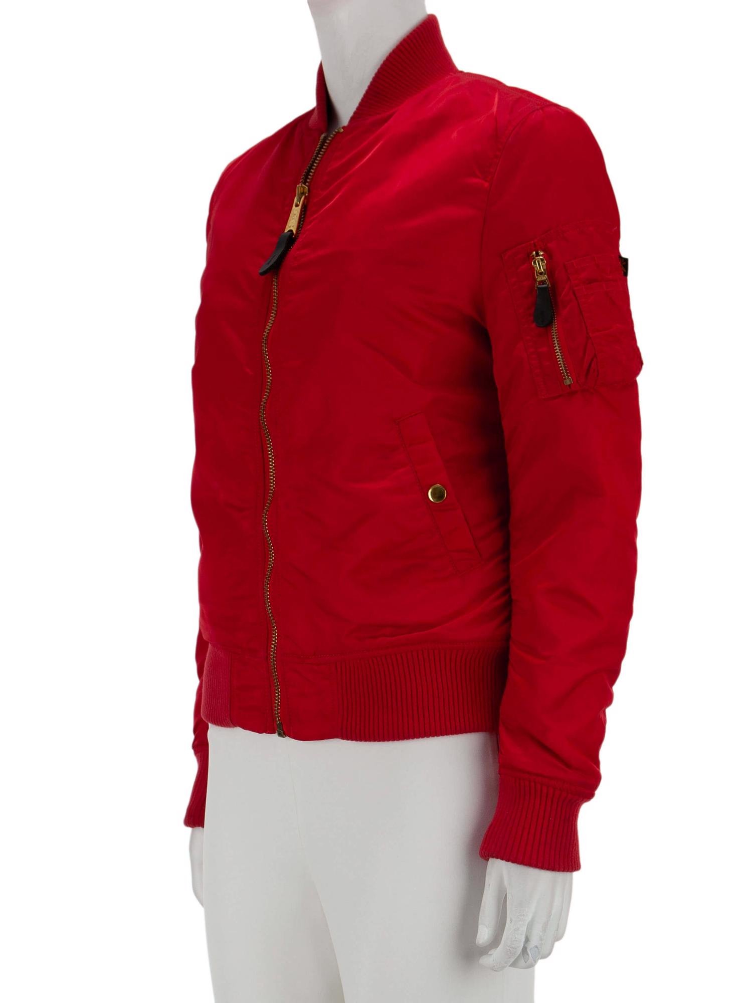 Bayan Kırmızı ALPHA INDUSTRIES MONT