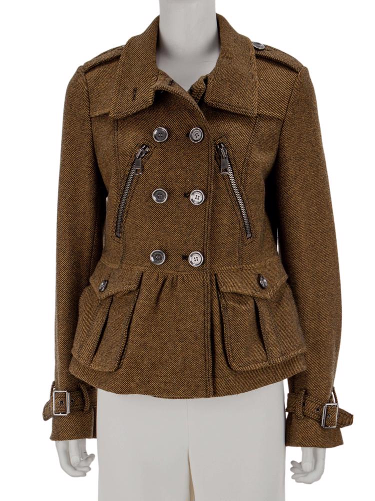 Bayan Kahve BURBERRY BRIT KABAN