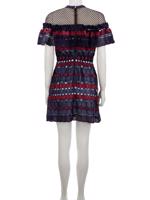 Bayan Lacivert SELF PORTRAIT ELBİSE