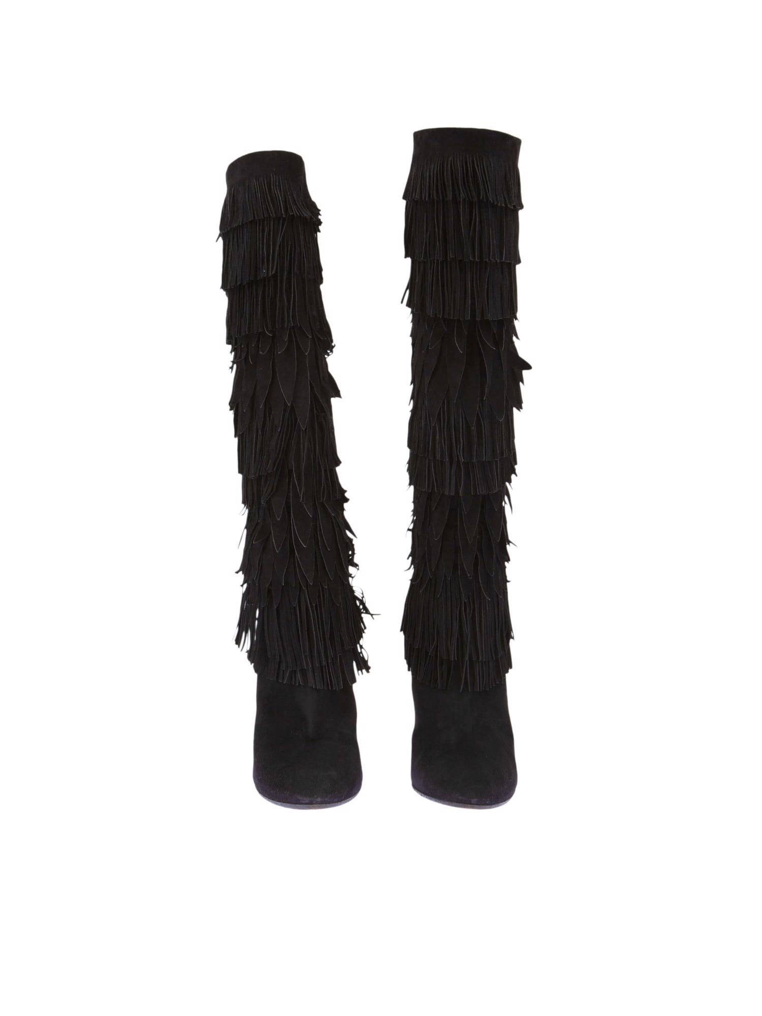 Bayan Siyah AQUAZZURA ÇİZME