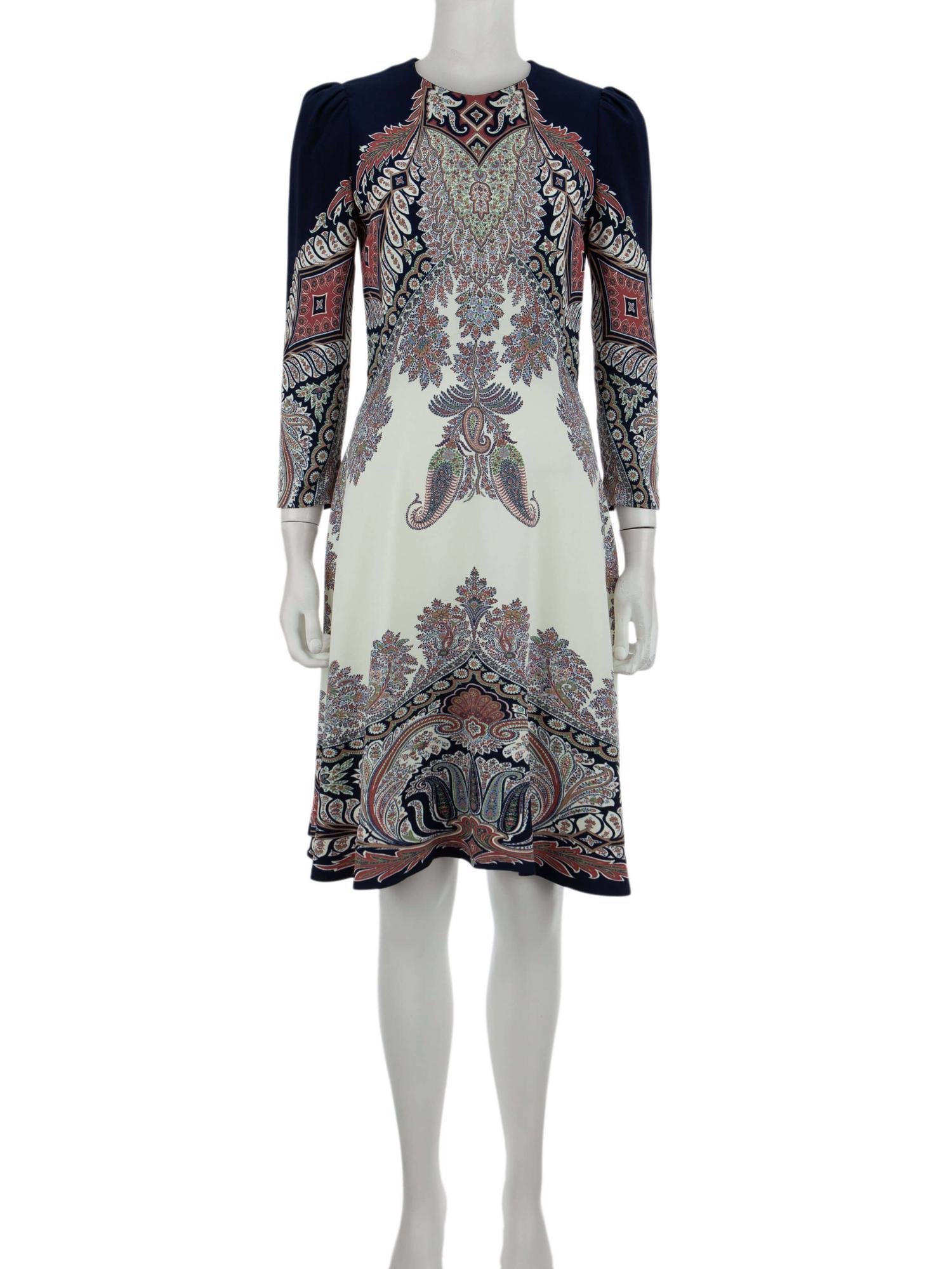 Bayan Krem ETRO ELBİSE