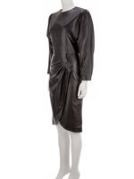 Bayan Siyah ISABEL MARANT DERİ ELBİSE