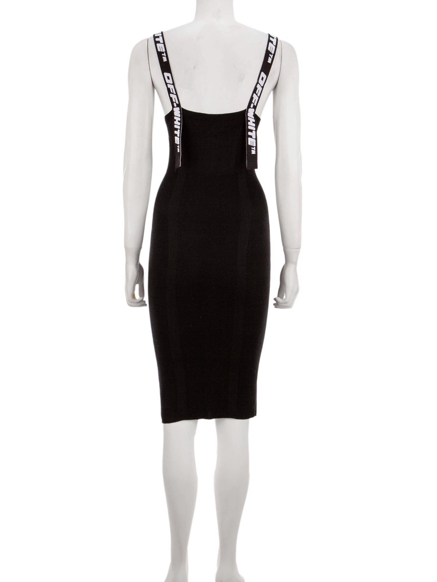 Bayan Siyah OFF-WHITE ELBİSE