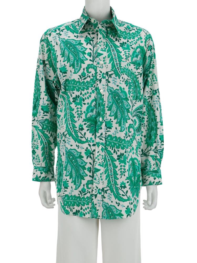 Bayan Yeşil ETRO GÖMLEK