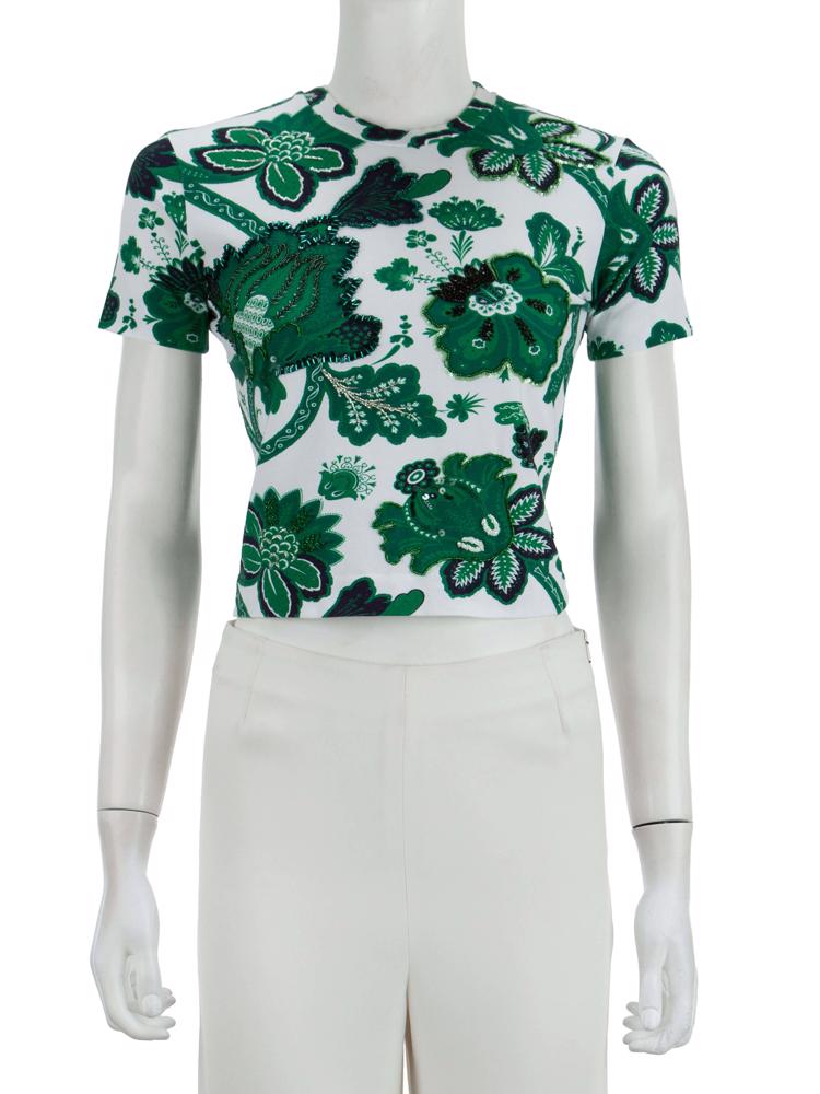 Bayan Beyaz ETRO T-SHIRT