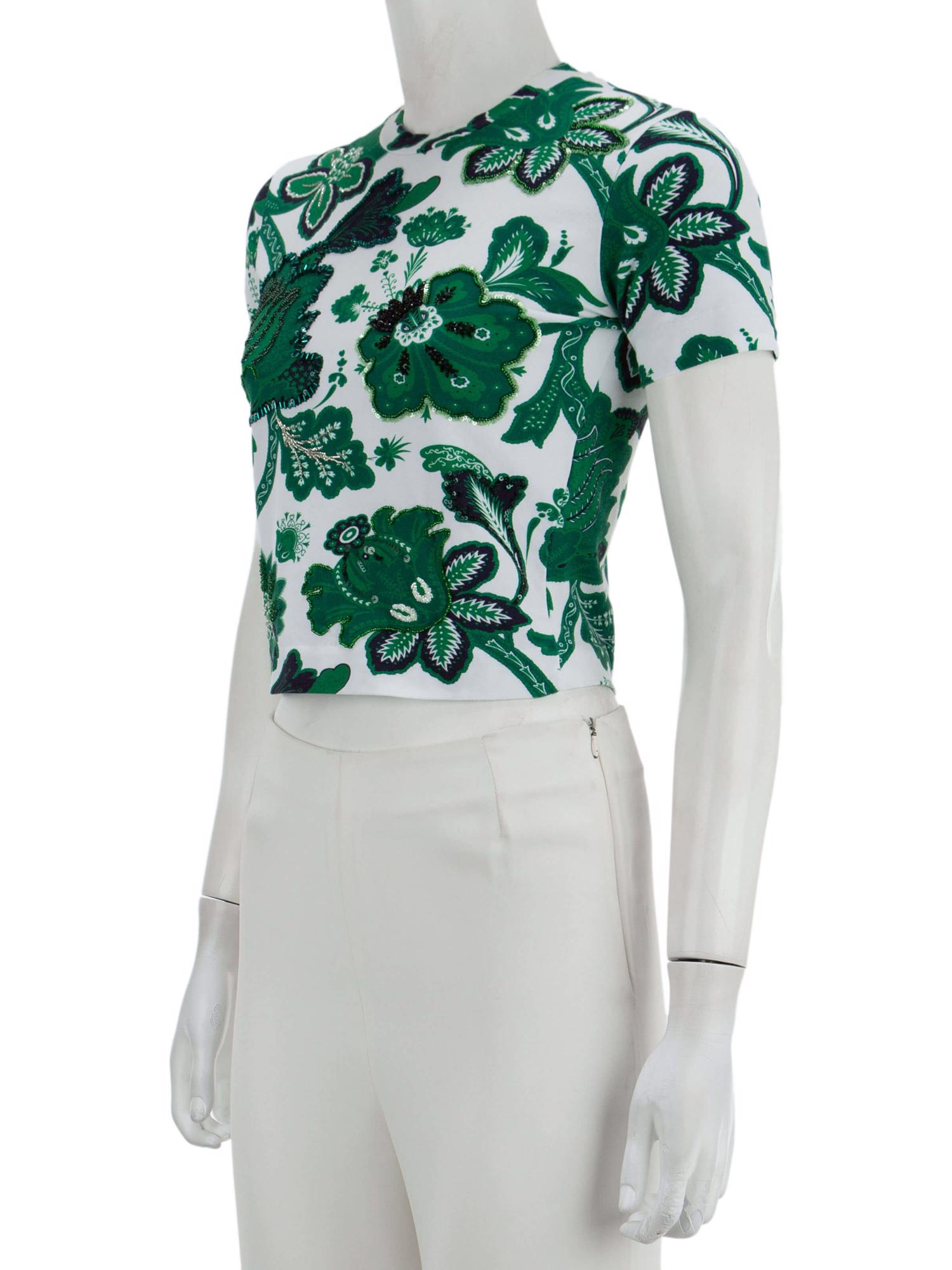 Bayan Beyaz ETRO T-SHIRT