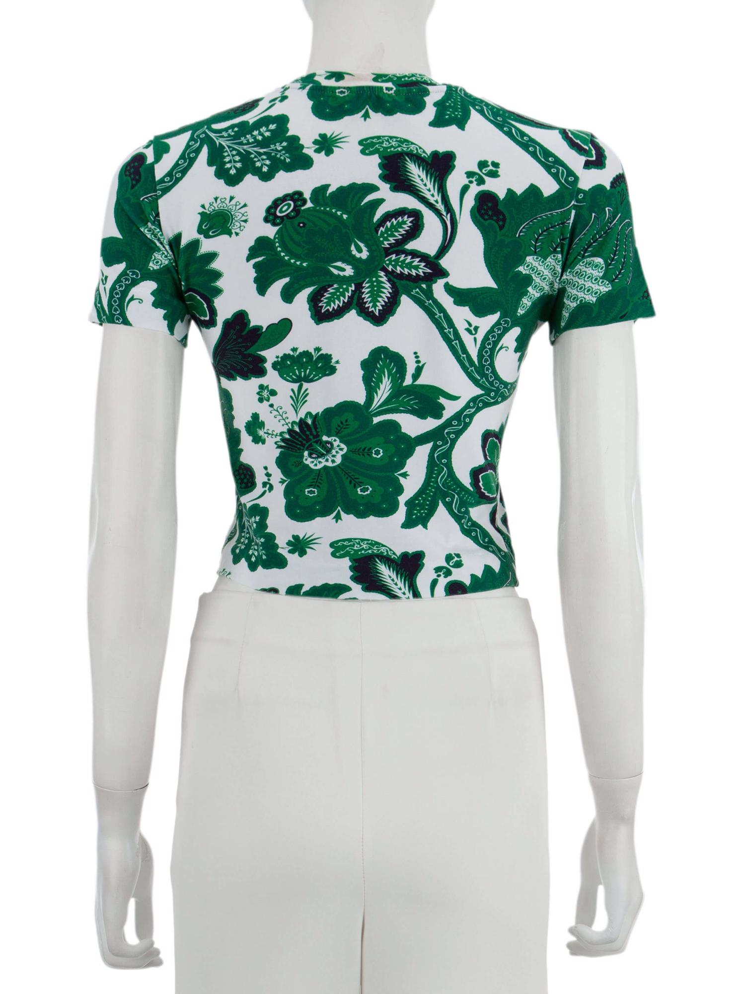 Bayan Beyaz ETRO T-SHIRT