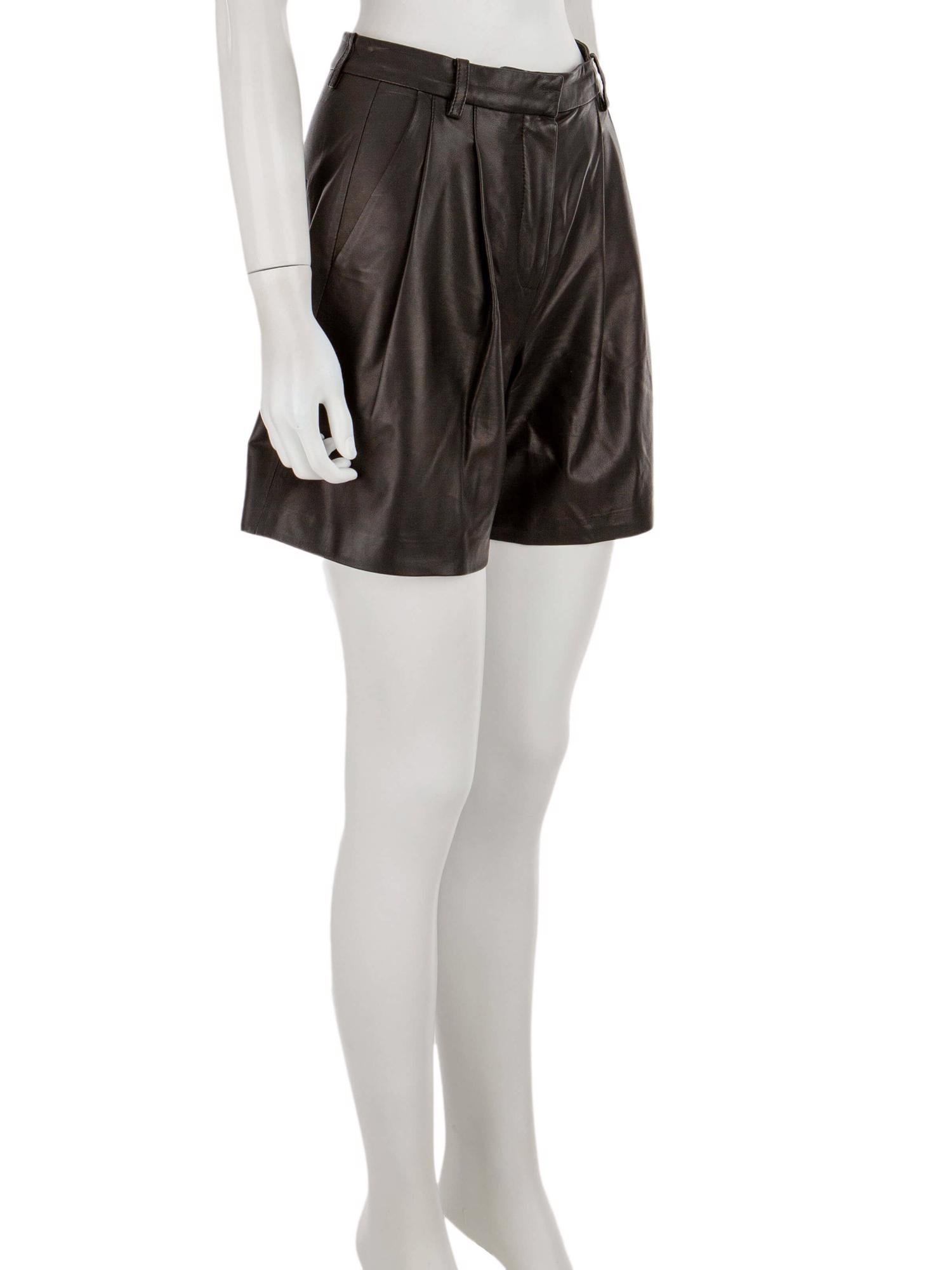 Bayan Siyah ACADEMIA DERİ ŞORT