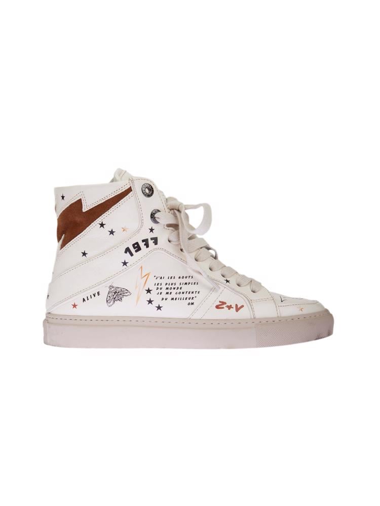 Bayan Krem ZADIG&VOLTAIRE SNEAKER BOT
