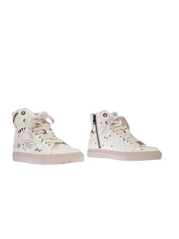 Bayan Krem ZADIG&VOLTAIRE SNEAKER BOT