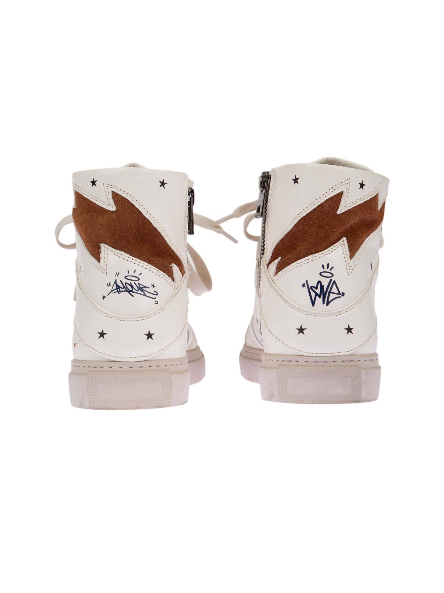 Bayan Krem ZADIG&VOLTAIRE SNEAKER BOT