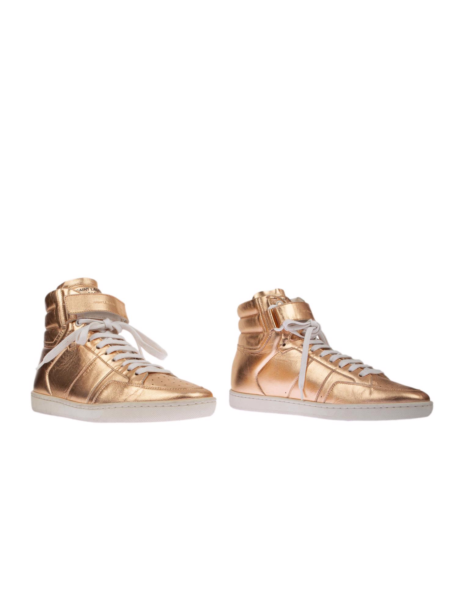 Bayan Altın YVES SAINT LAURENT SNEAKER BOT