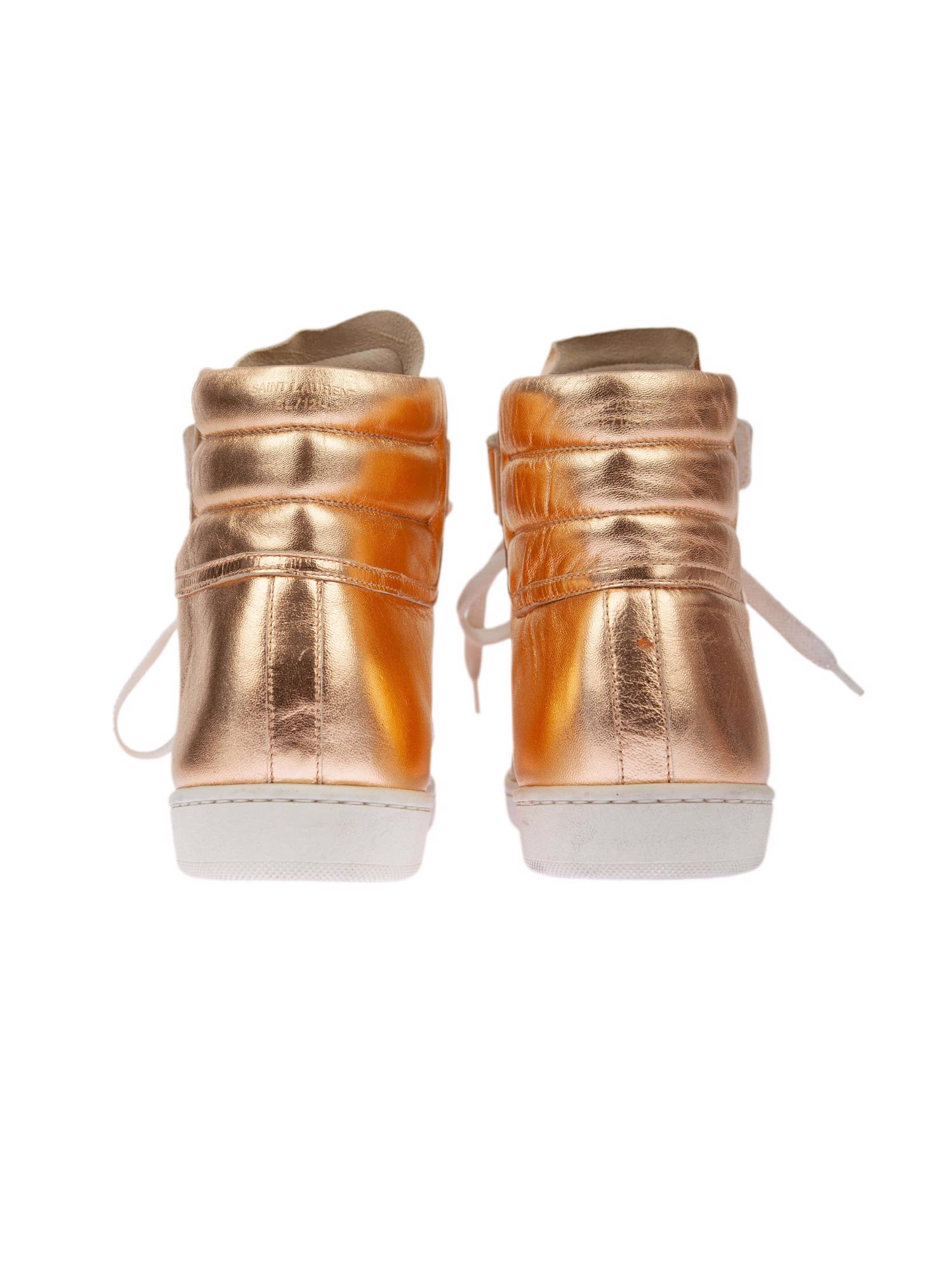 Bayan Altın YVES SAINT LAURENT SNEAKER BOT