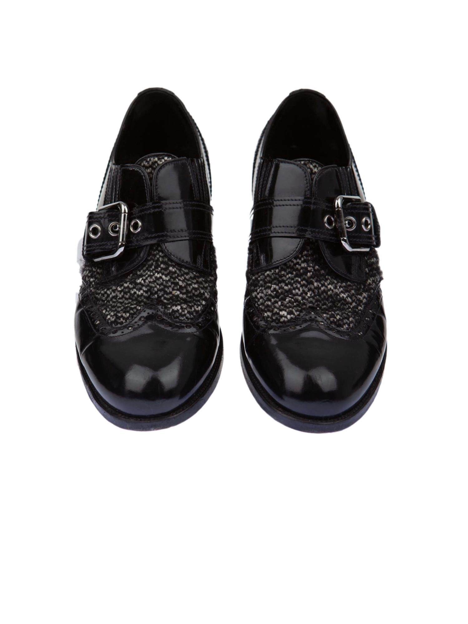 Bayan Siyah DOLCE&GABBANA OXFORD AYAKKABI
