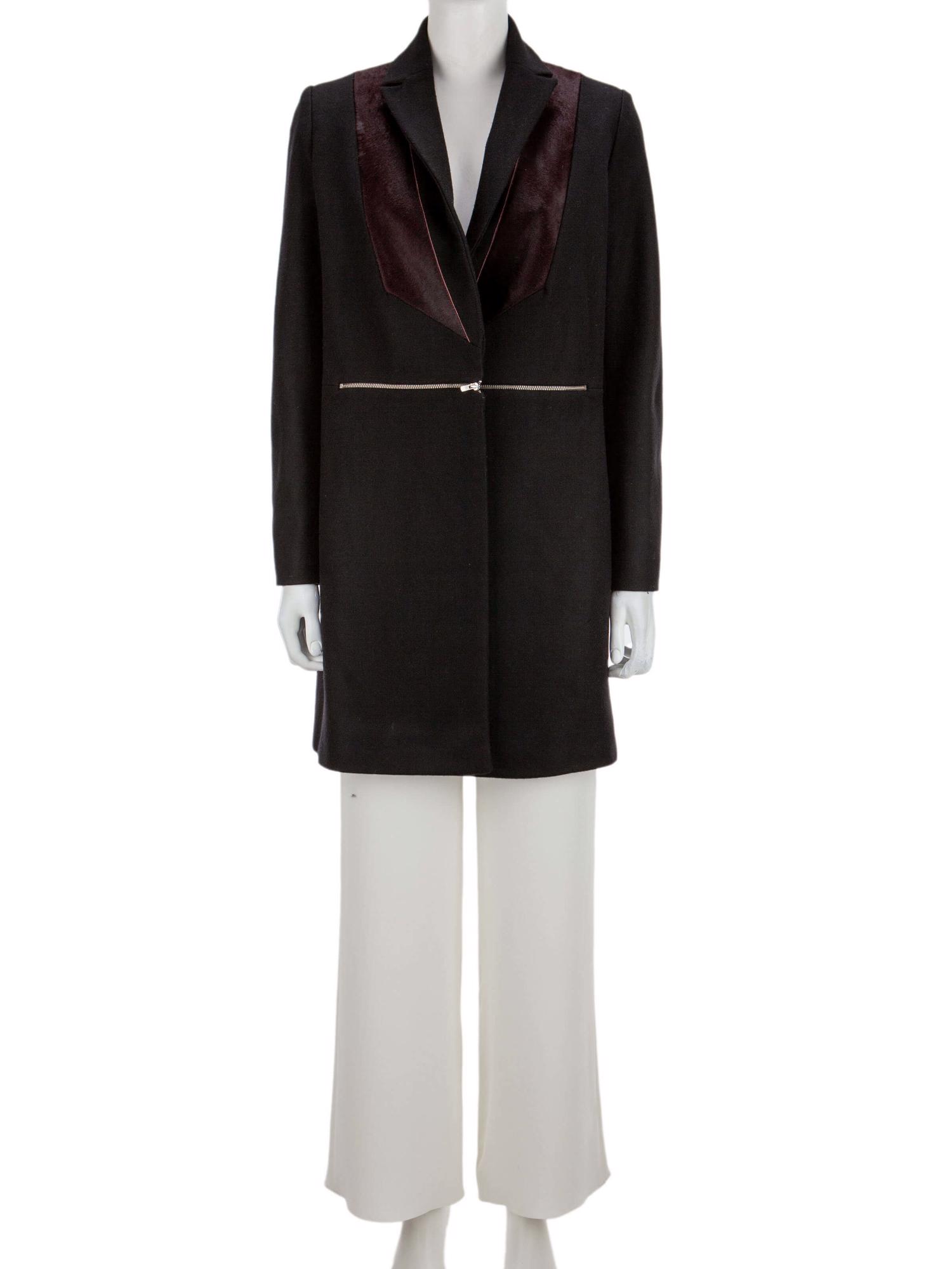 Bayan Siyah MAJE PALTO