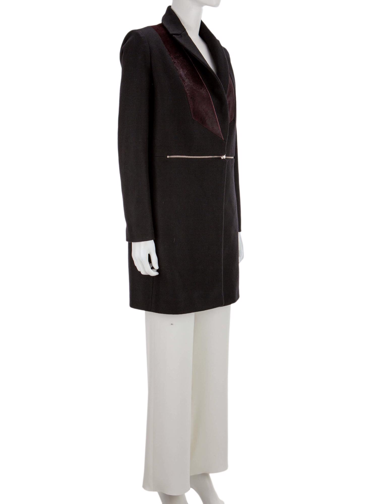 Bayan Siyah MAJE PALTO