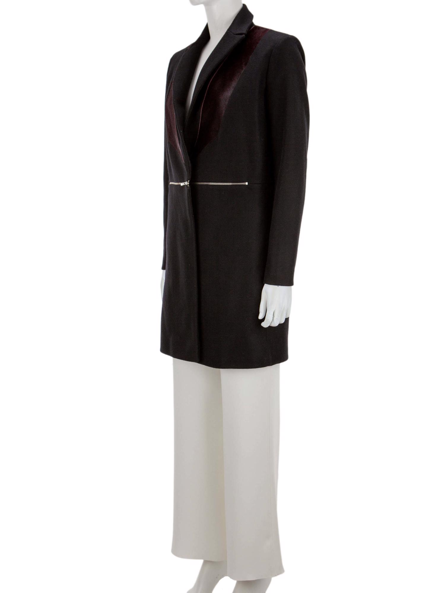 Bayan Siyah MAJE PALTO