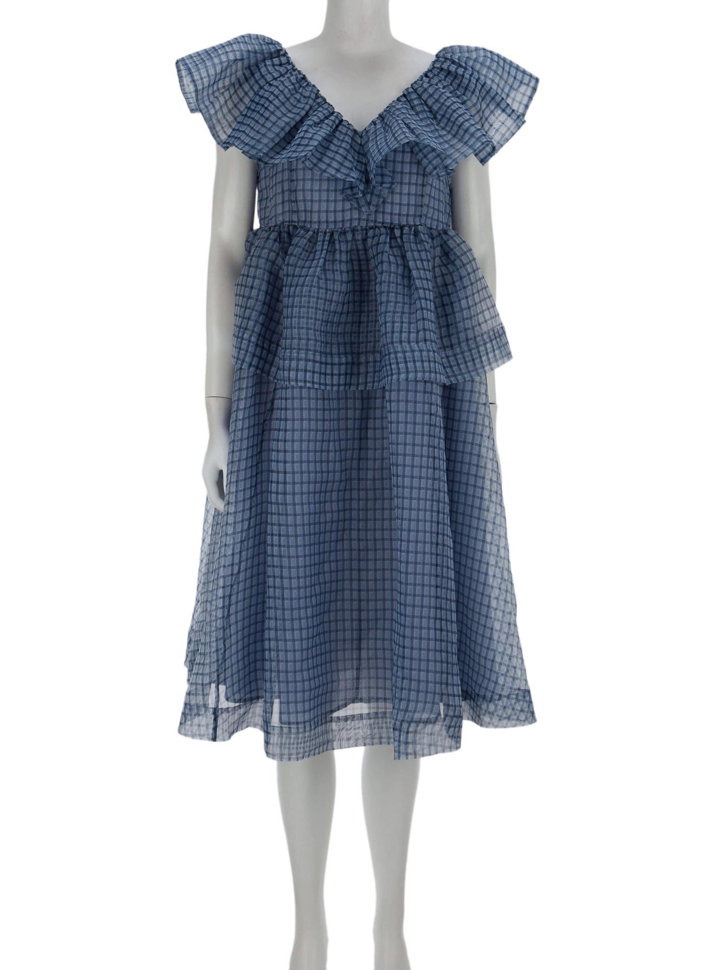 Bayan Mavi GANNI ELBİSE