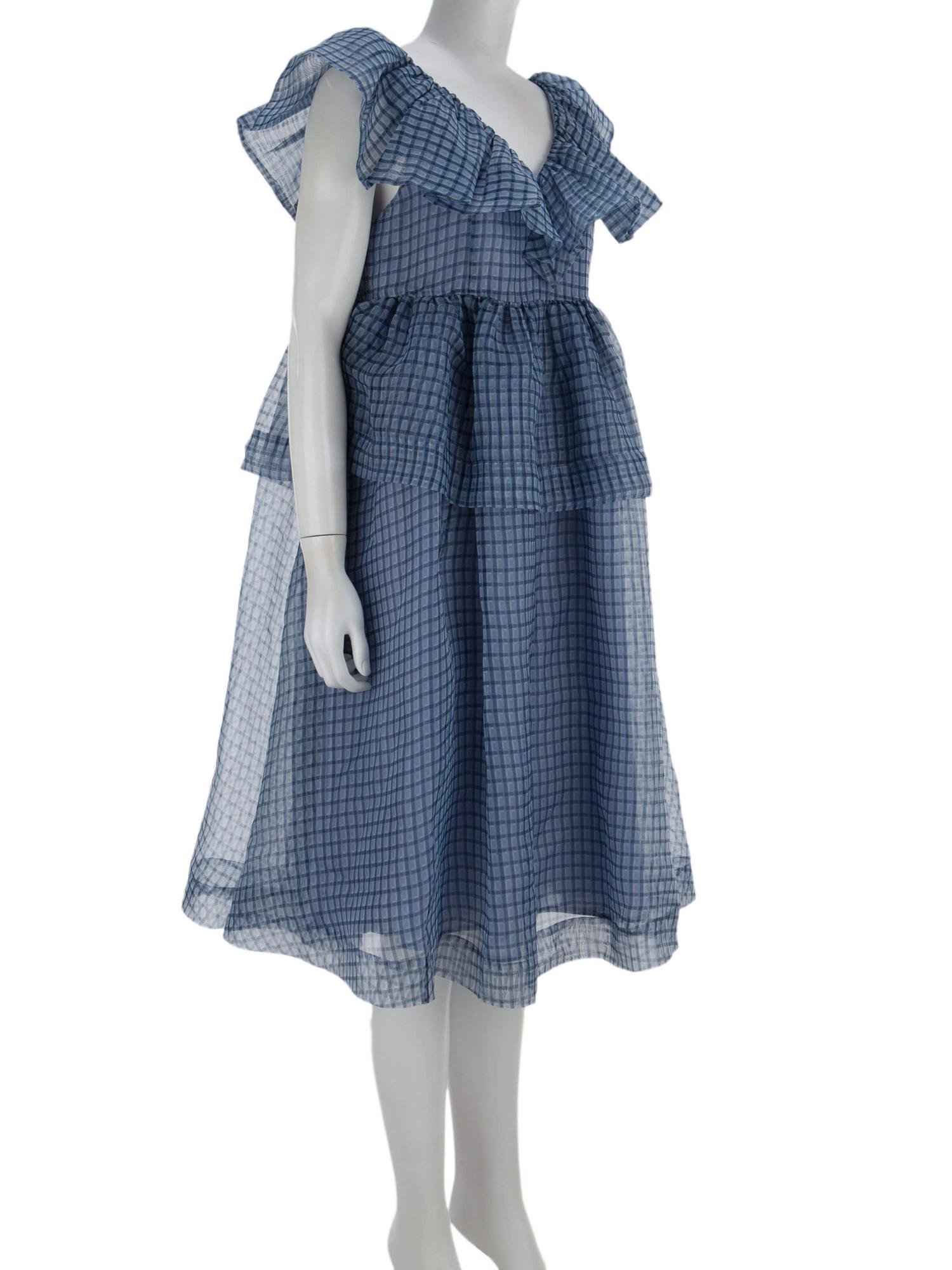 Bayan Mavi GANNI ELBİSE