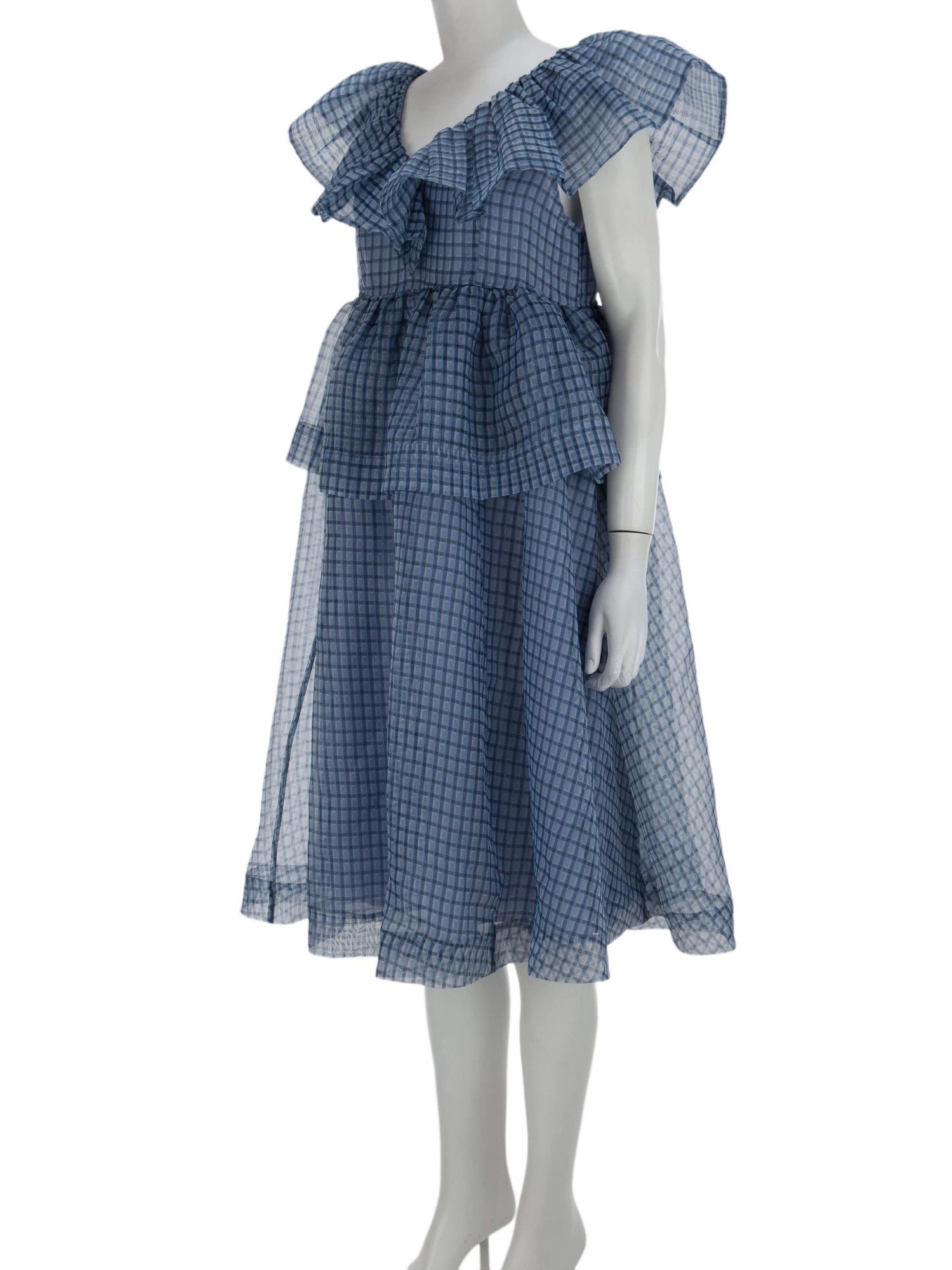 Bayan Mavi GANNI ELBİSE