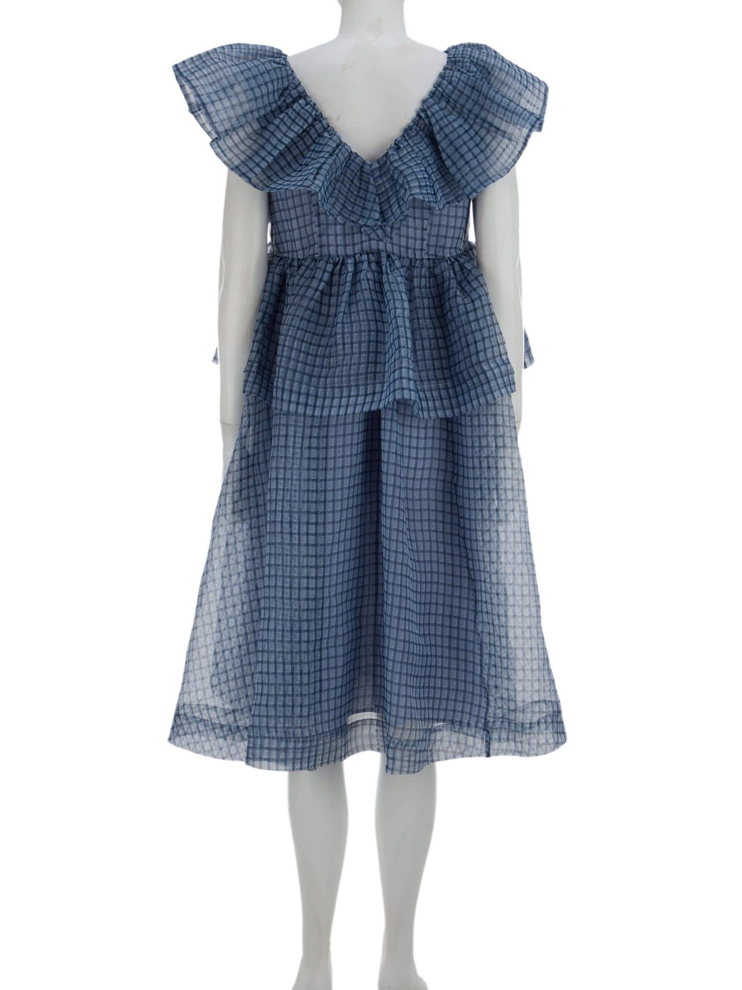 Bayan Mavi GANNI ELBİSE