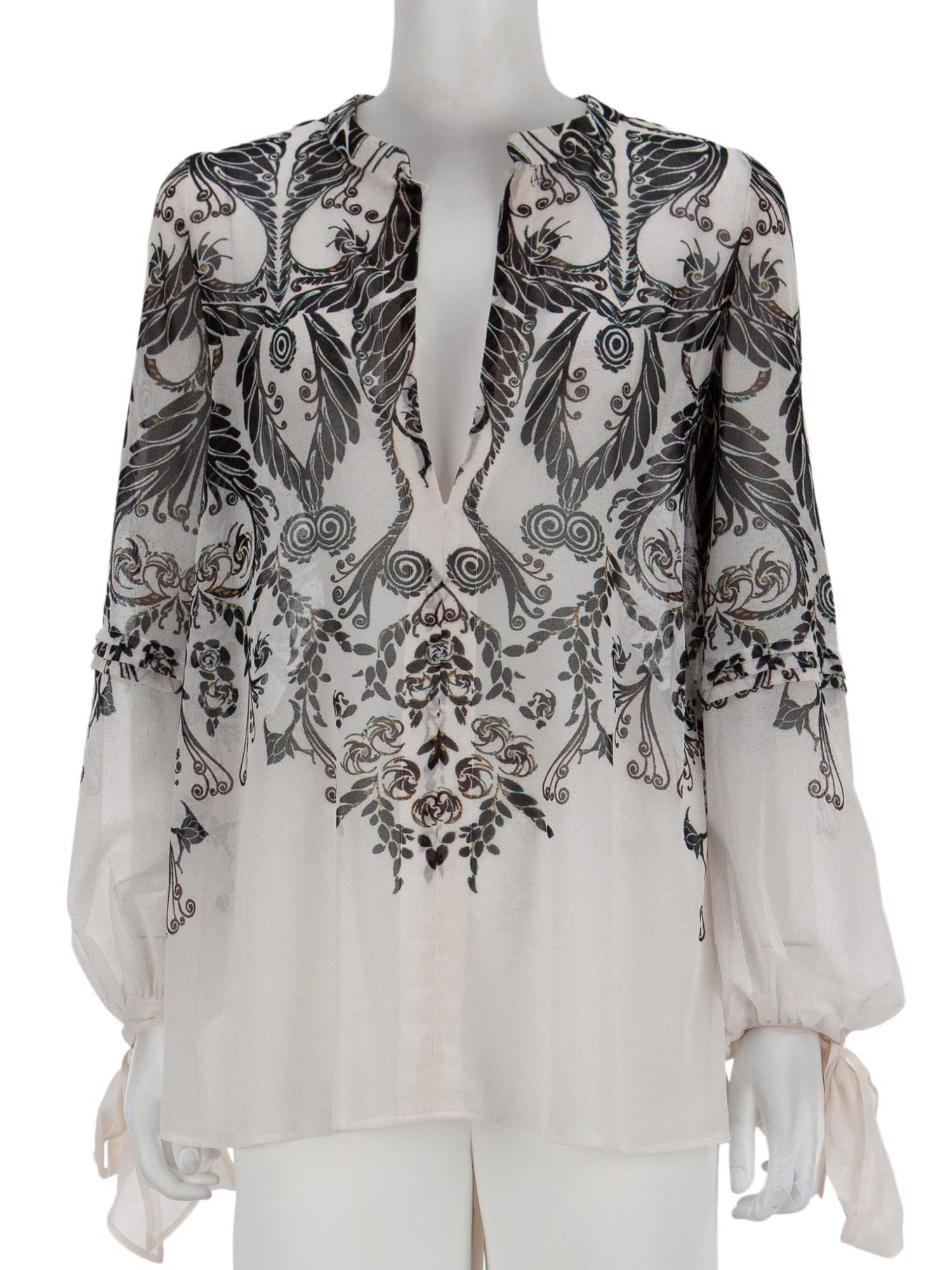 Bayan Beyaz JUST CAVALLI BLUZ