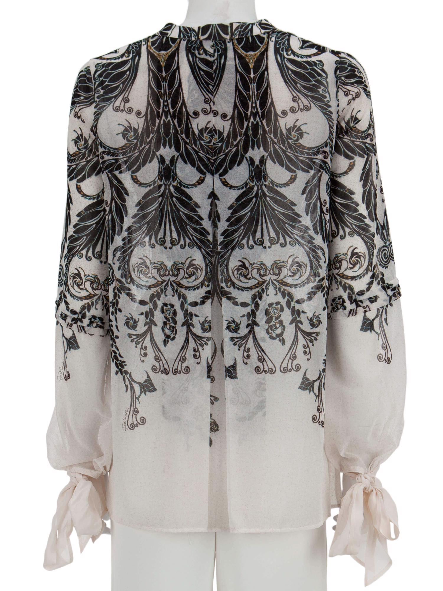 Bayan Beyaz JUST CAVALLI BLUZ