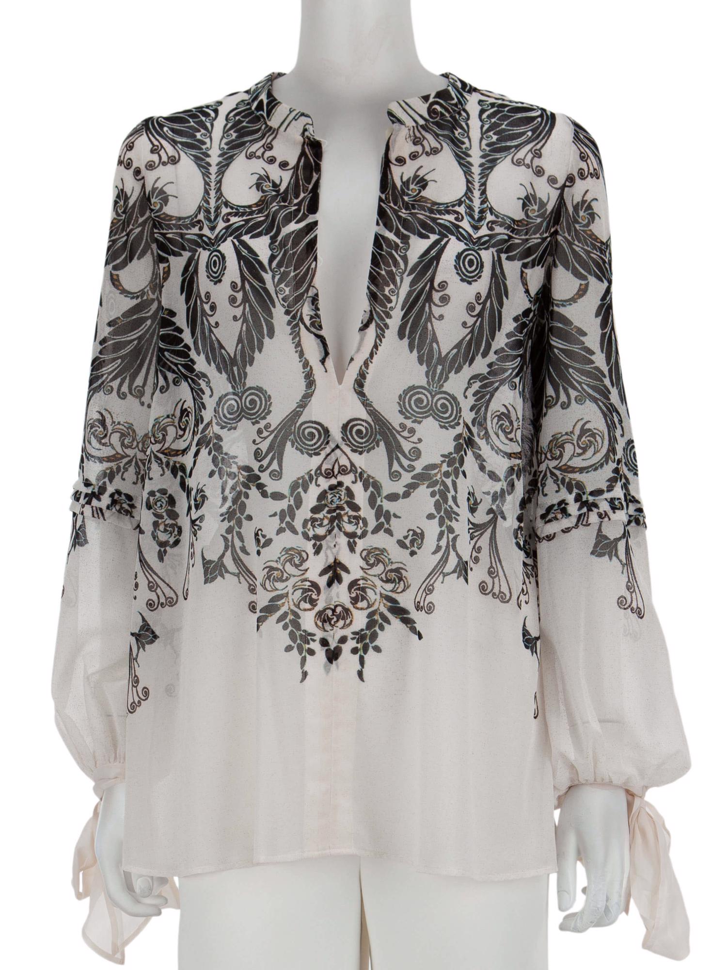 Bayan Beyaz JUST CAVALLI BLUZ