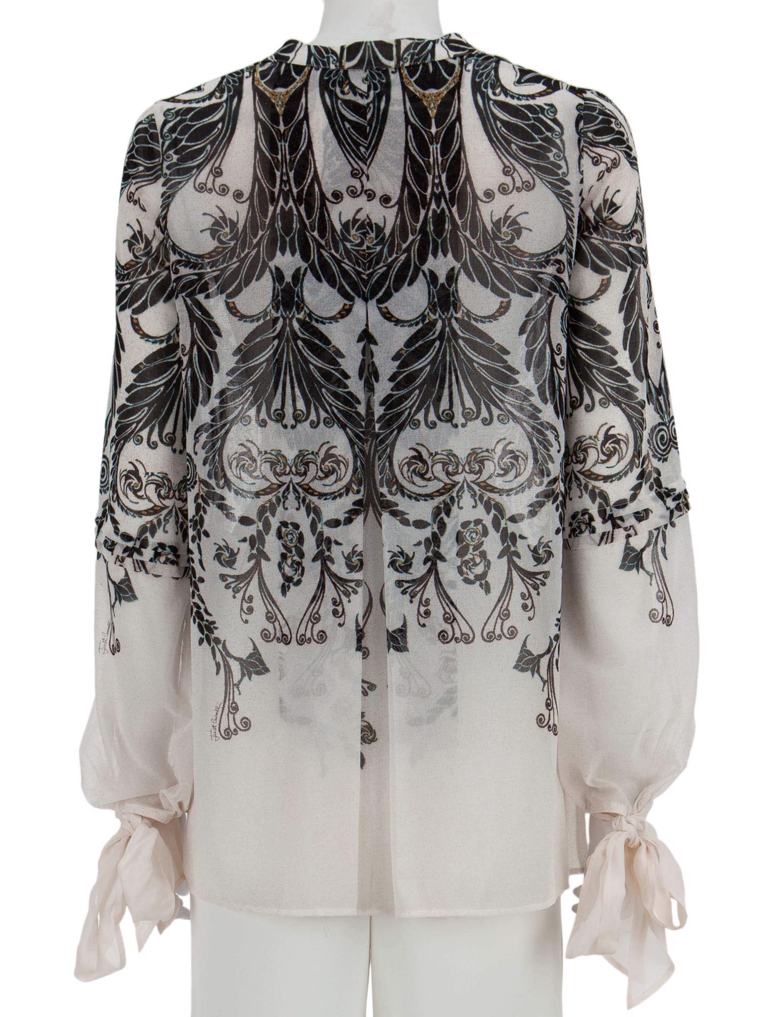 Bayan Beyaz JUST CAVALLI BLUZ