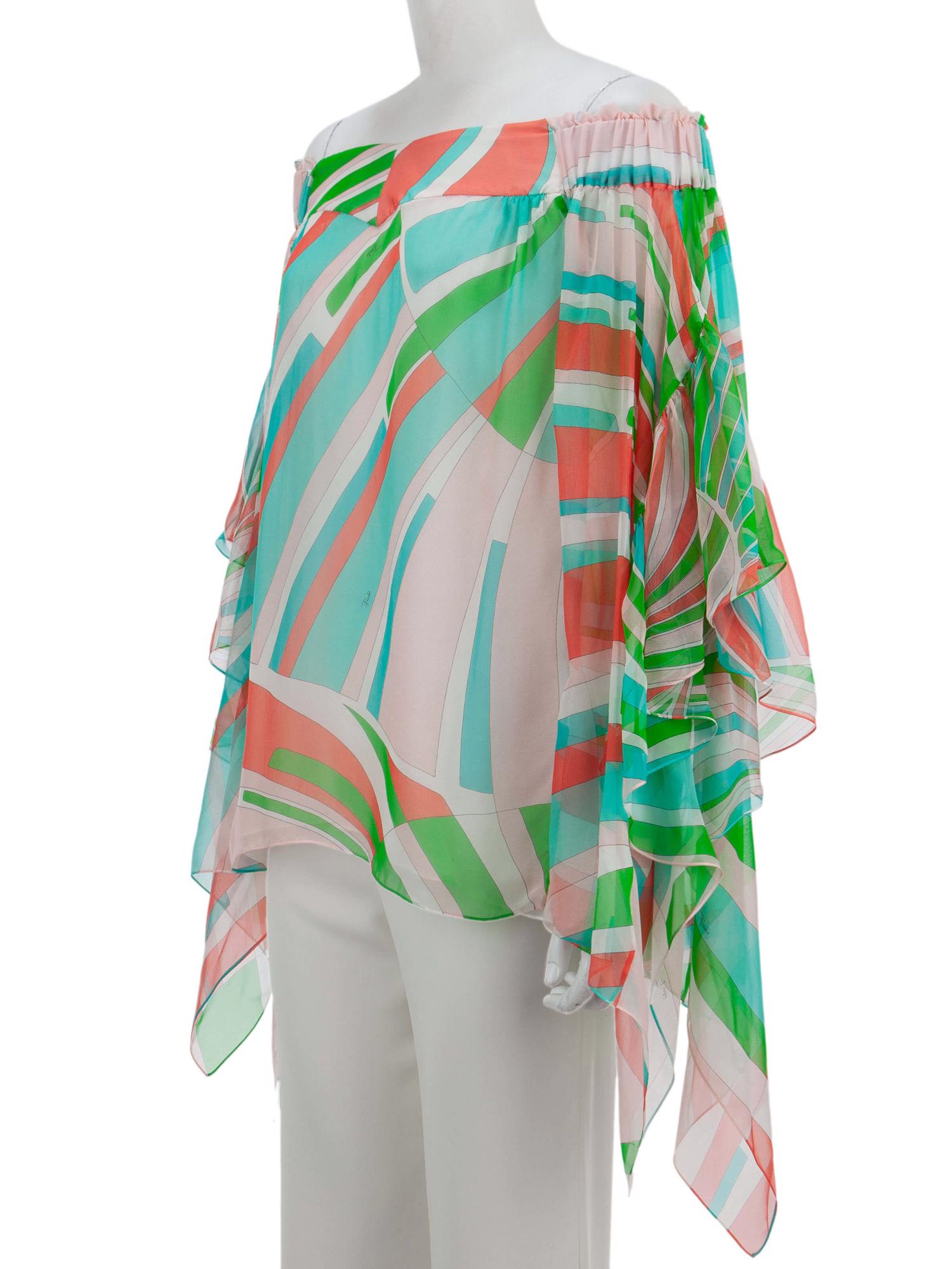 Bayan Çok Renkli EMILIO PUCCI BLUZ