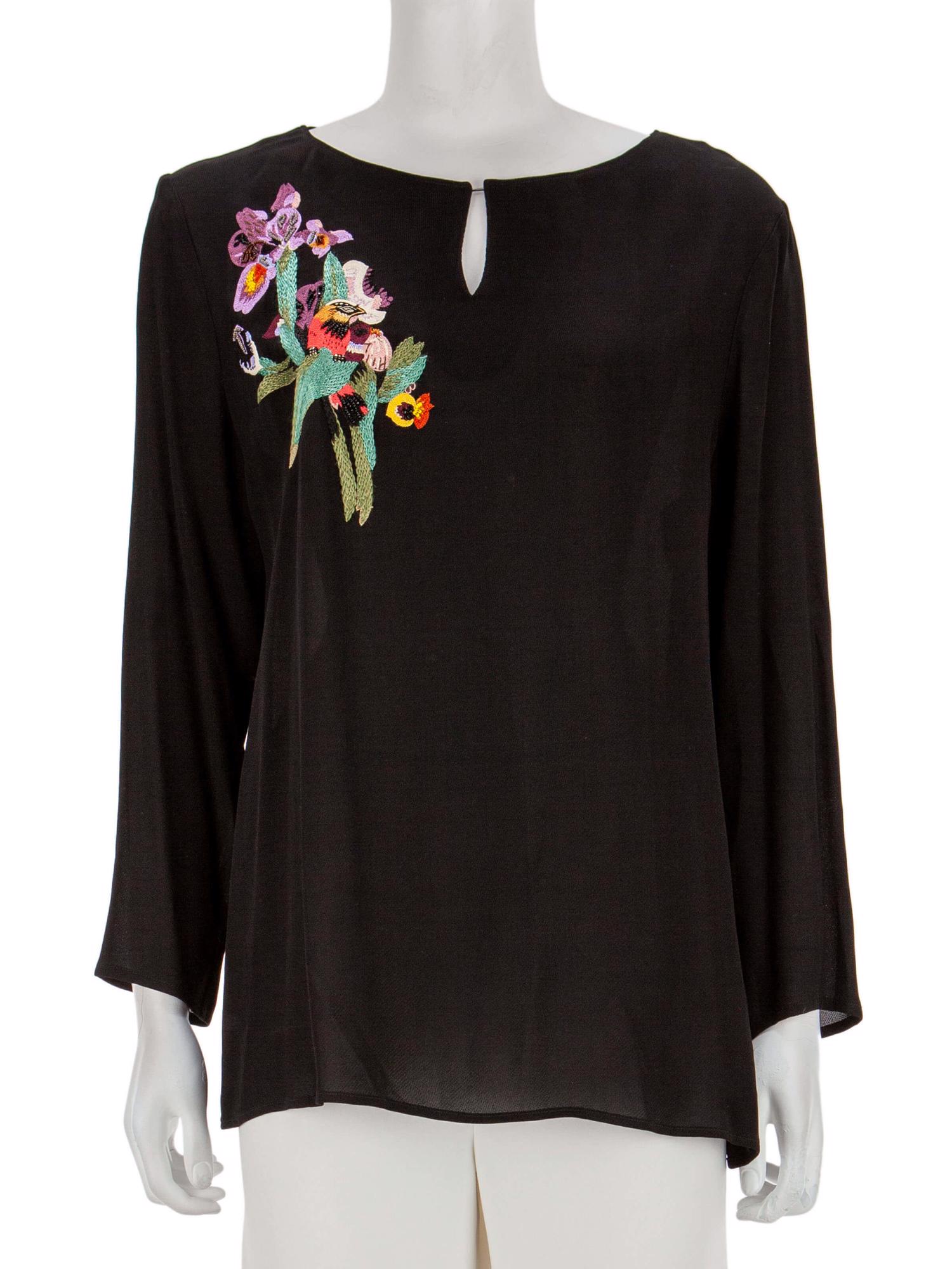 Bayan Siyah ETRO BLUZ