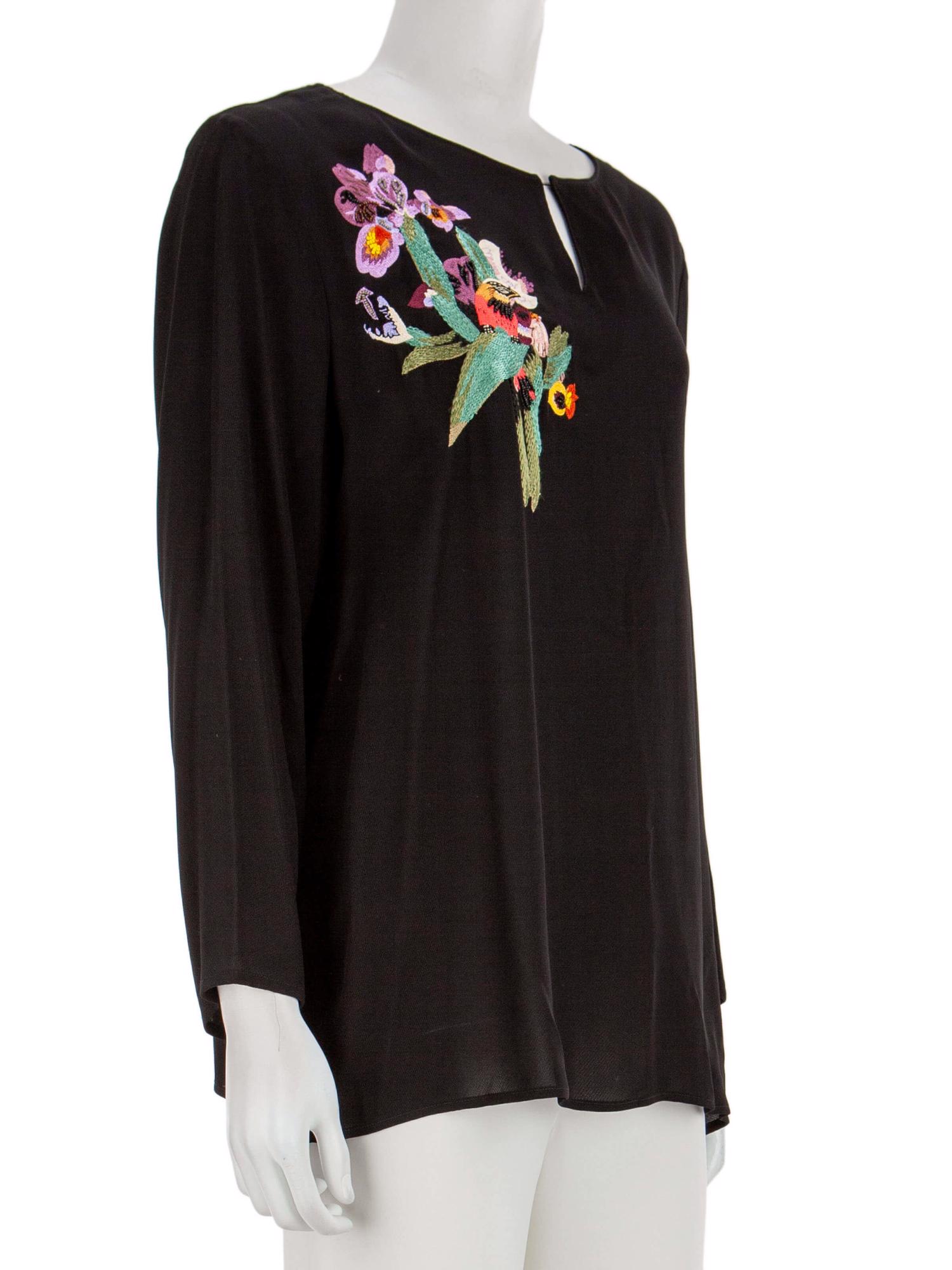 Bayan Siyah ETRO BLUZ